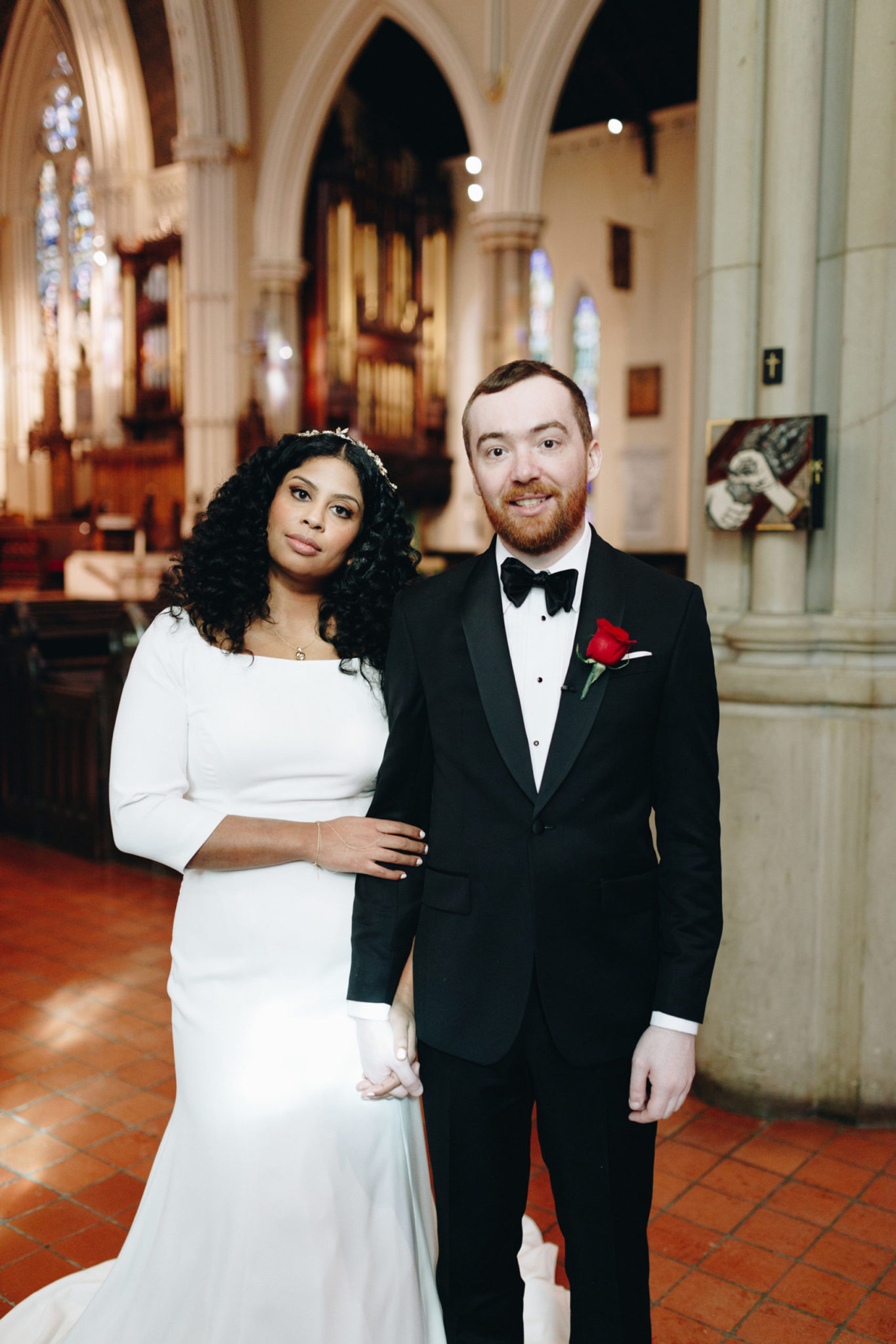 St James Cathedral Toronto winter wedding
