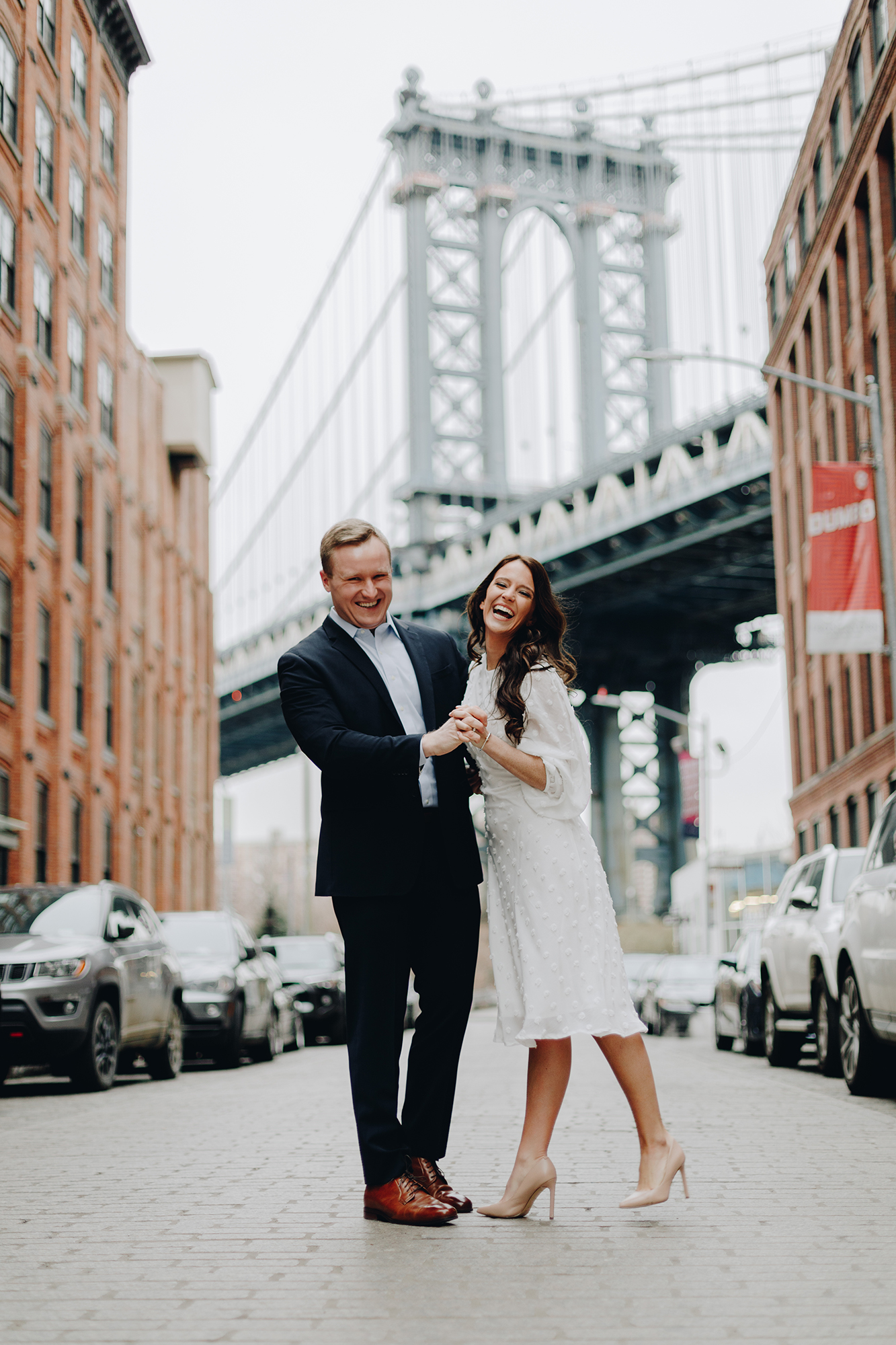 Stunning Dumbo Engagement Photography in Brooklyn, NY