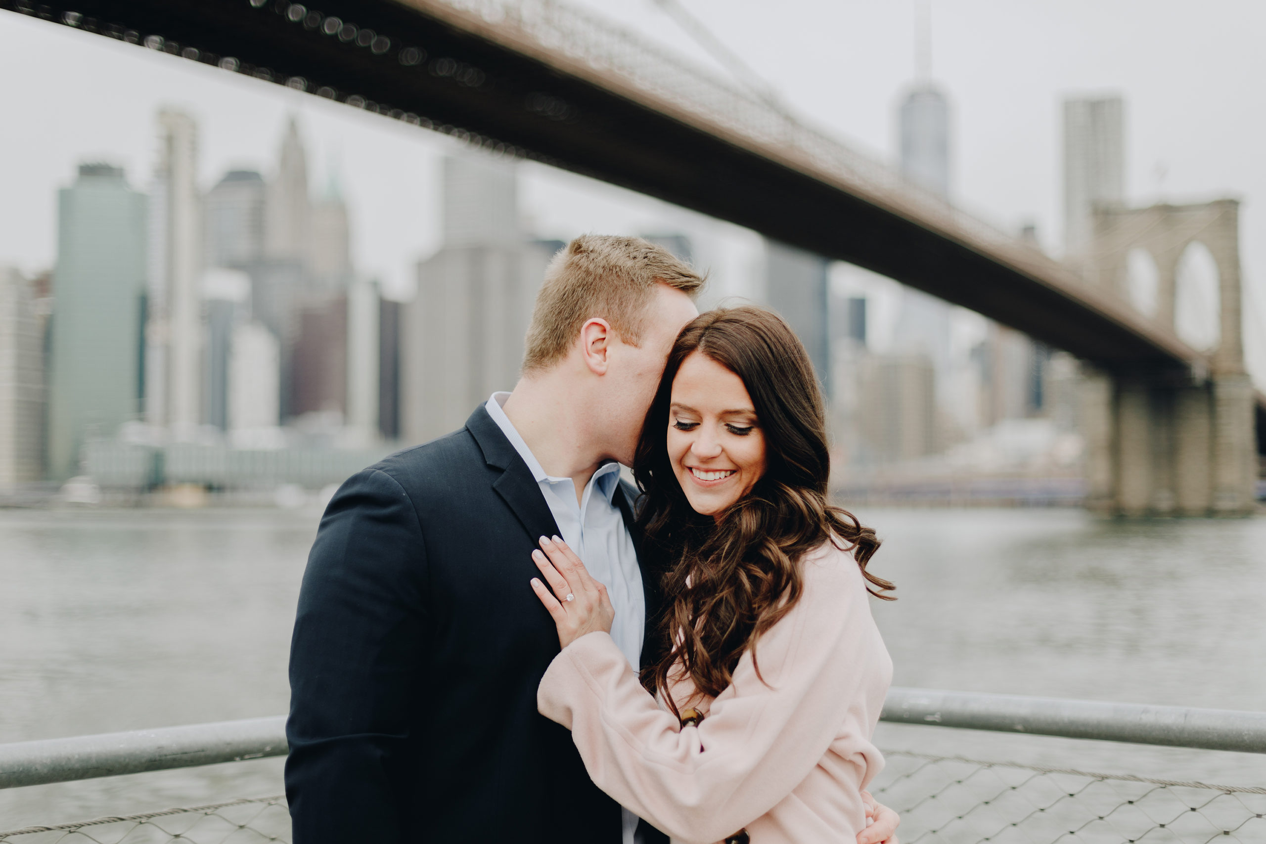 Gorgeous Dumbo Engagement Photography in Brooklyn, NY