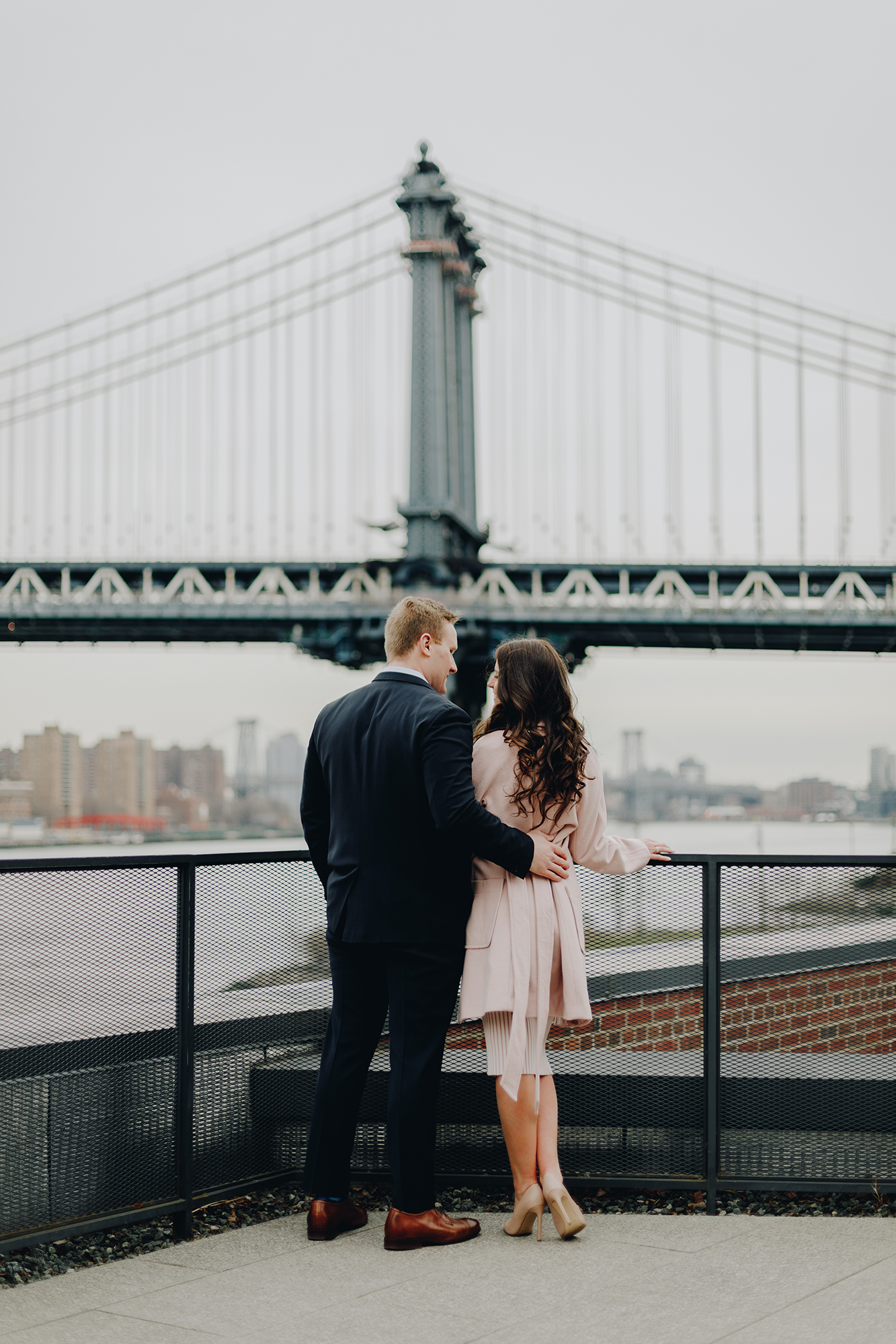 Timeless Dumbo Engagement Photography in Brooklyn, NY