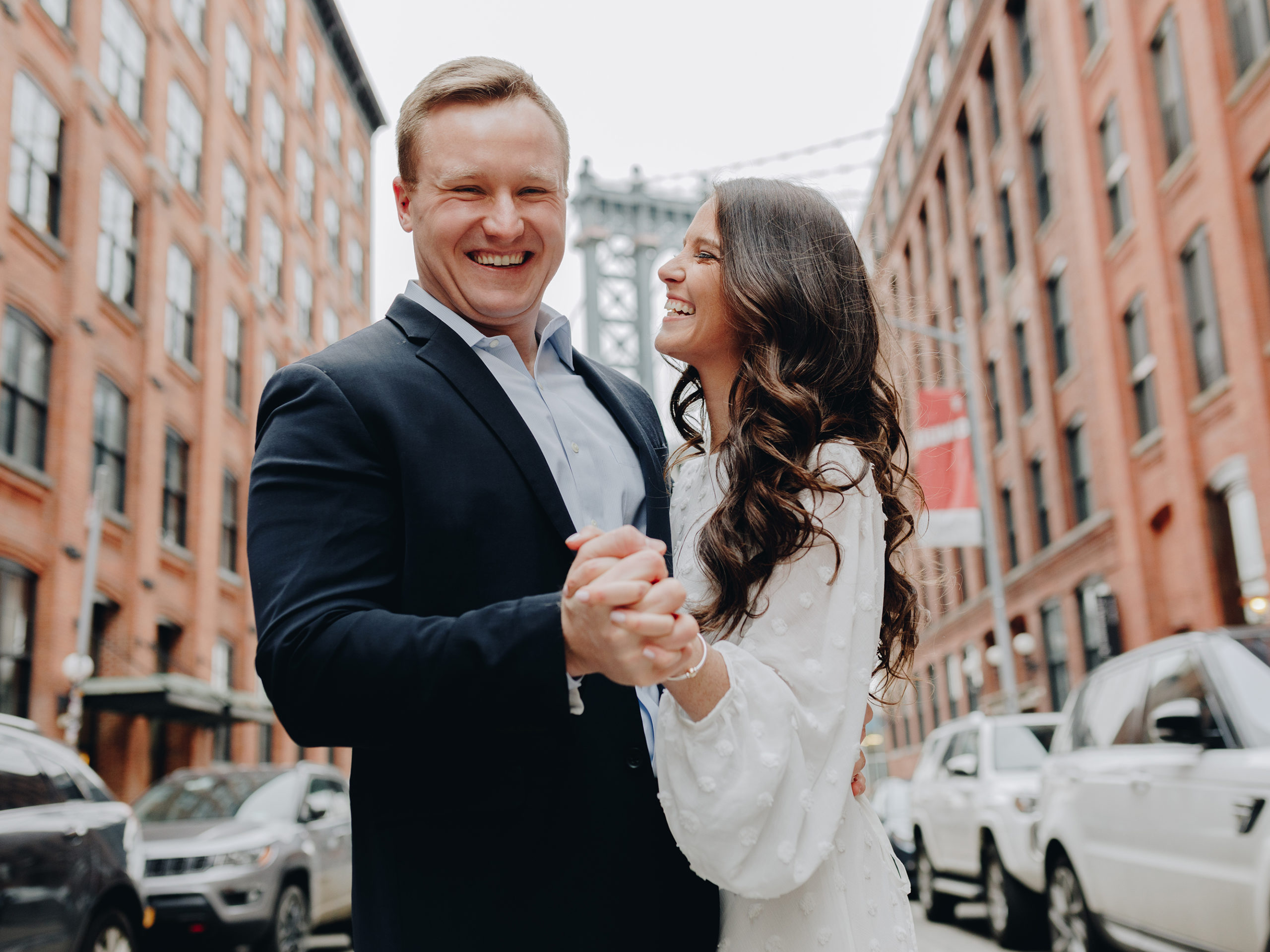 Sweet Dumbo Engagement Photography in Brooklyn, NY