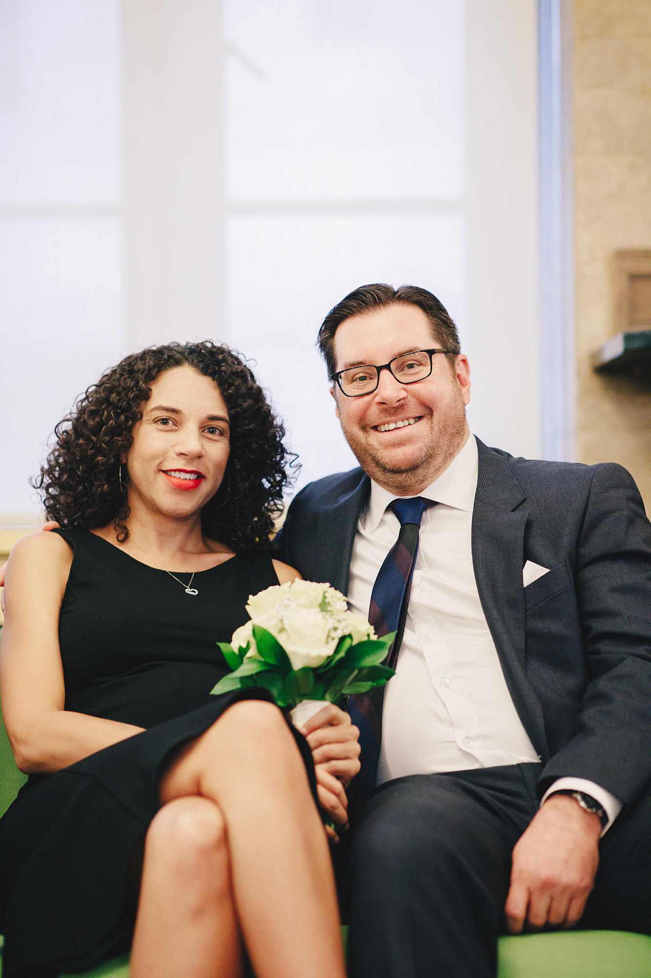 Gorgeous City Hall Elopement in New York City