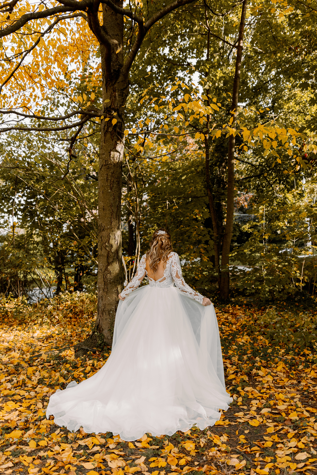 Fall wedding in White Plains NY