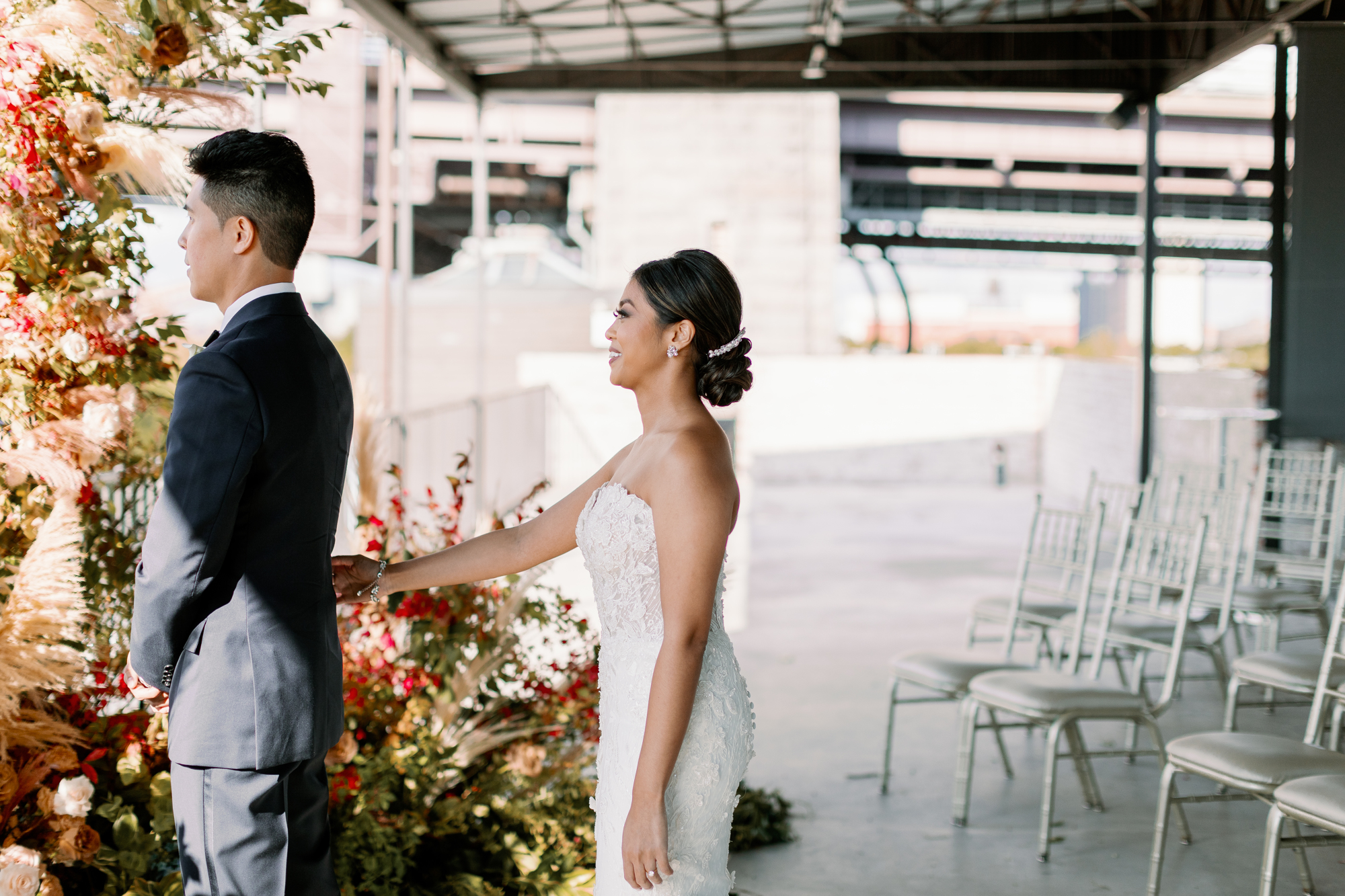Ravel Hotel wedding with floral decor