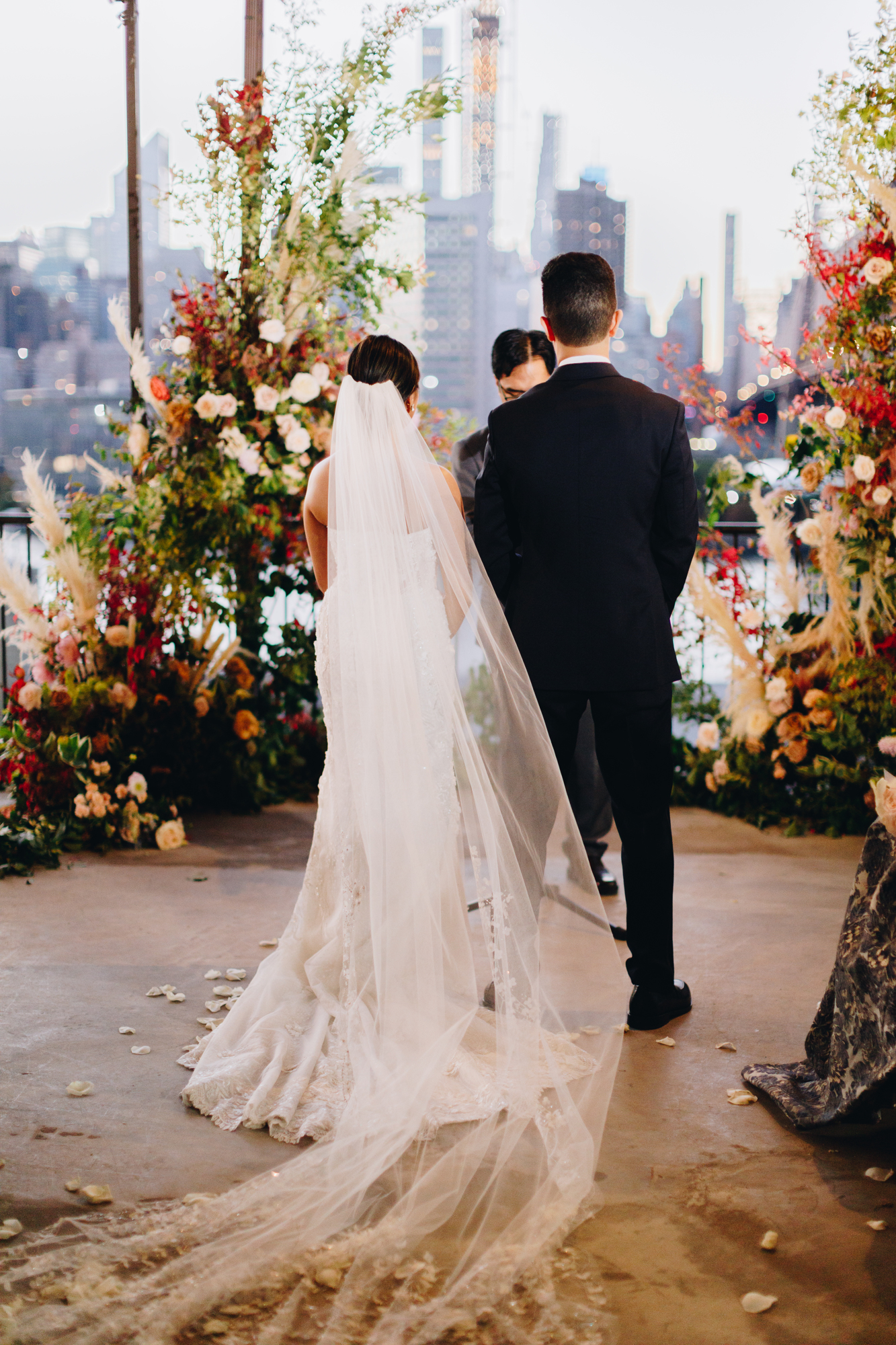 Ravel Hotel wedding ceremony in New York