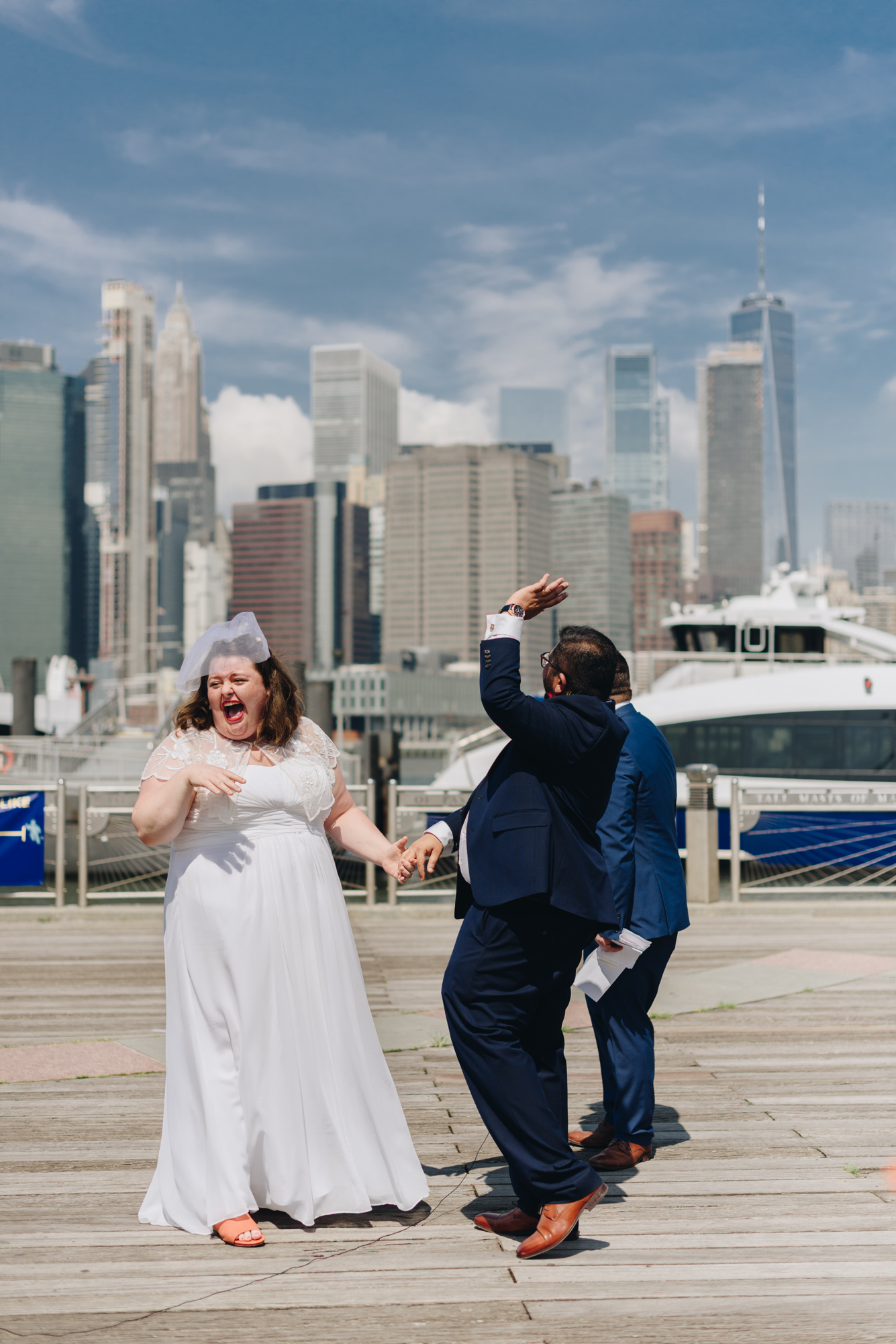 Dumbo candid elopement photography