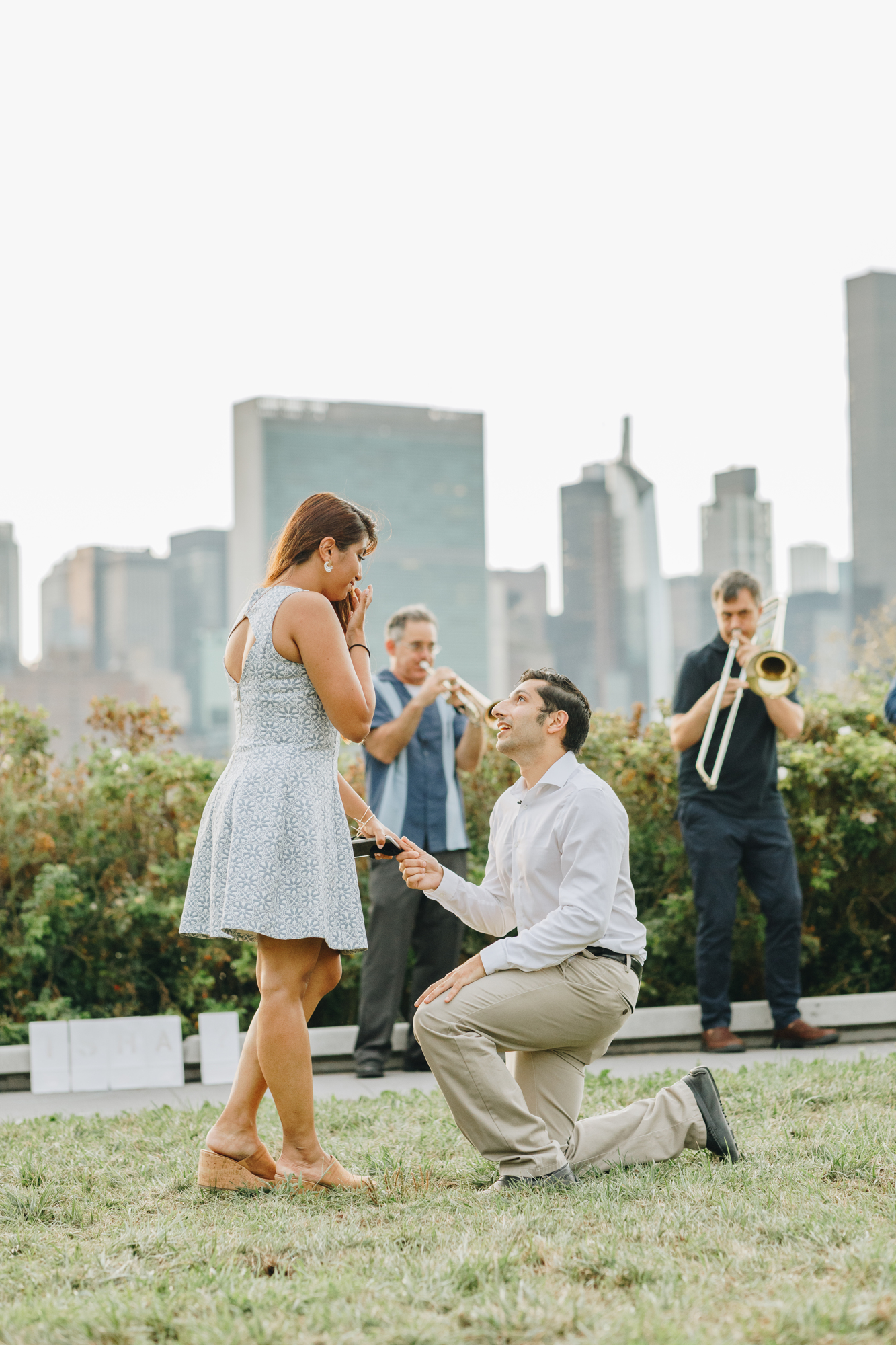 NYC proposal photos in Long Island City