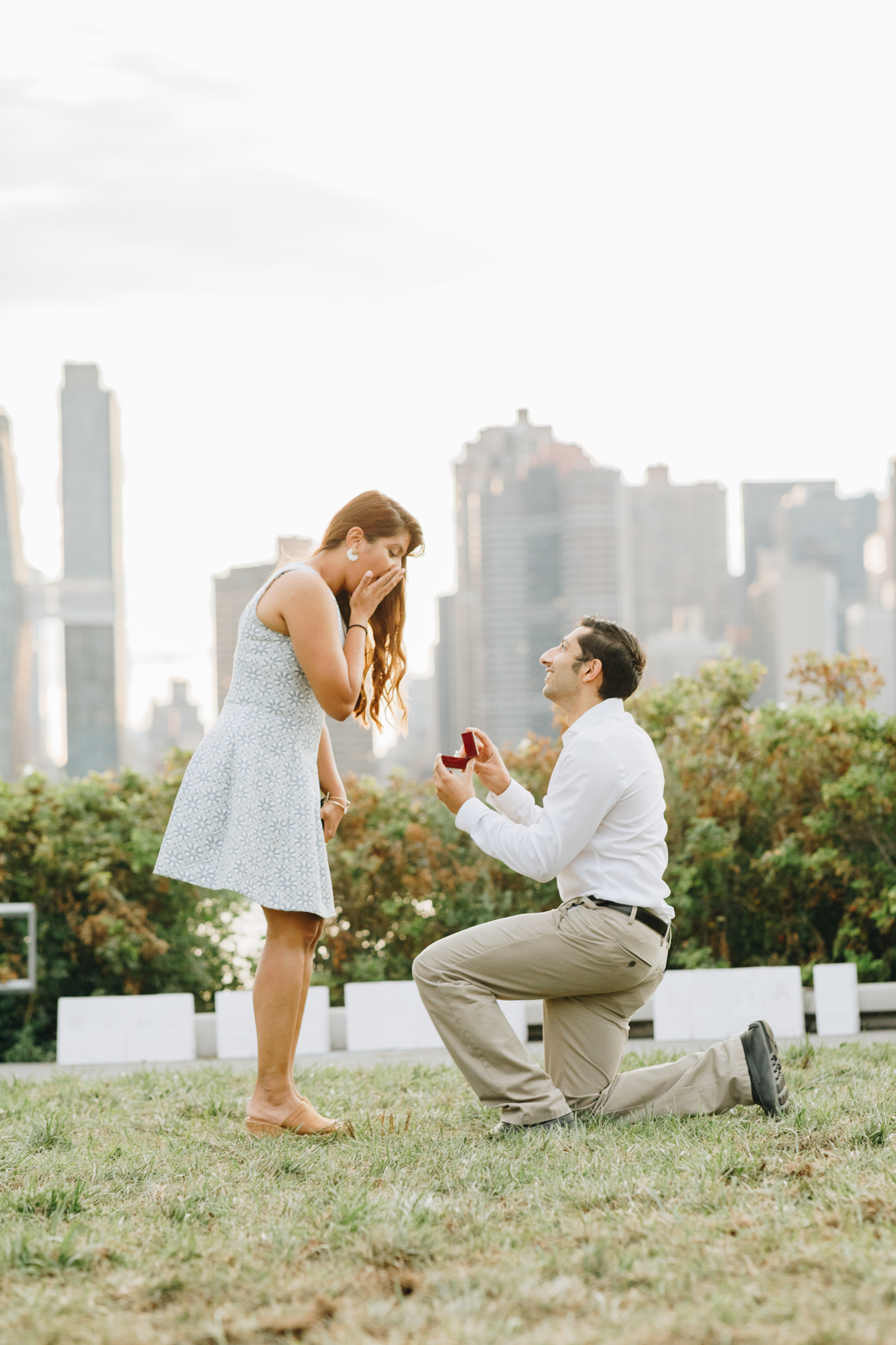 Proposal photography from Gantry Plaza State Park in NYC
