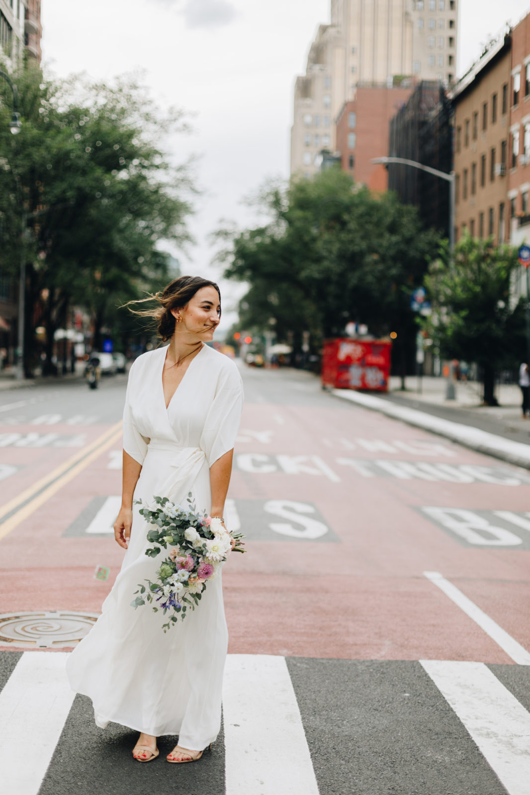 Rooftop MicroWedding in NYC Sonia and Aaron�s Intimate