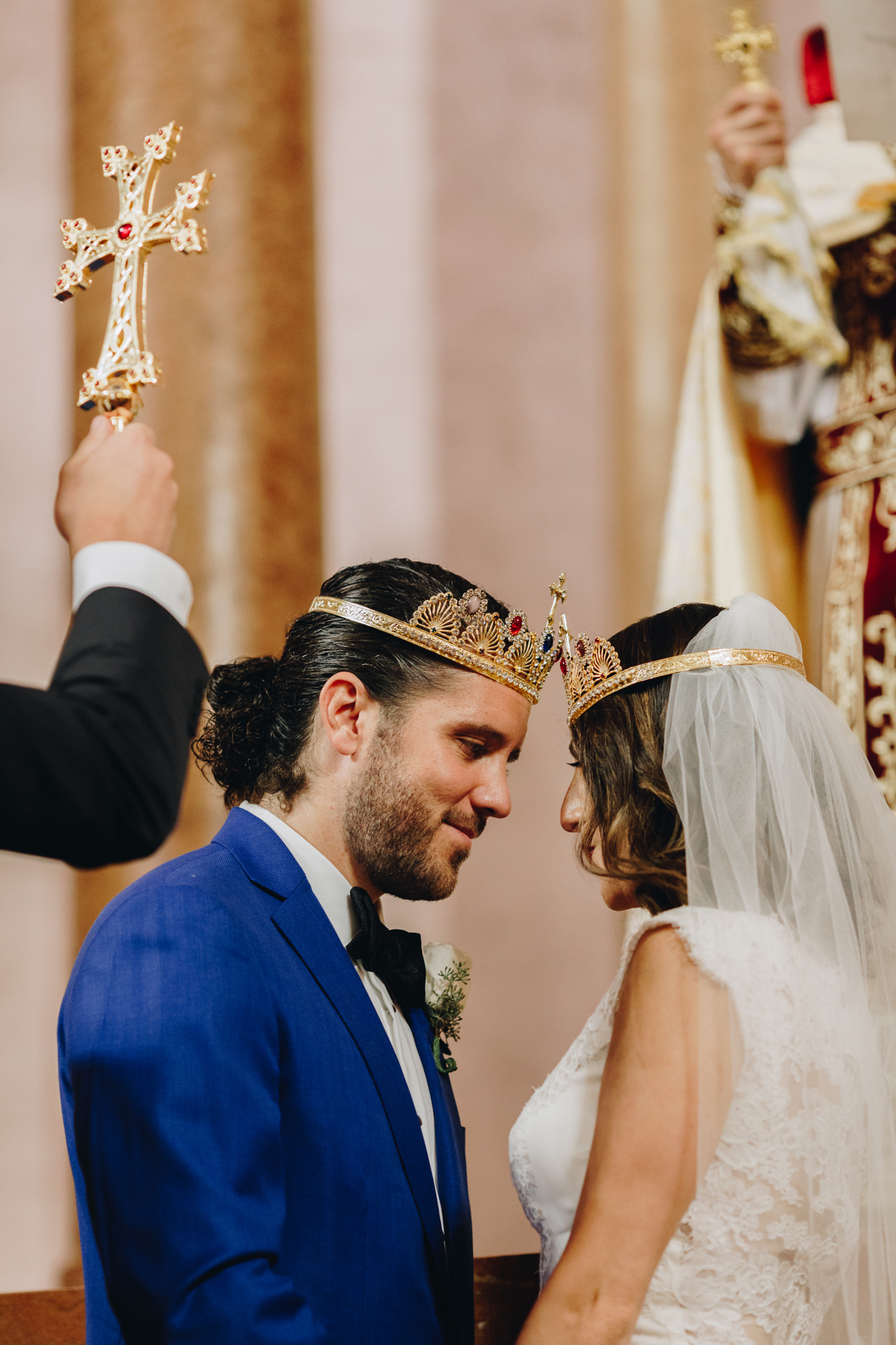 Crowning ceremony at Armenian Church in New York
