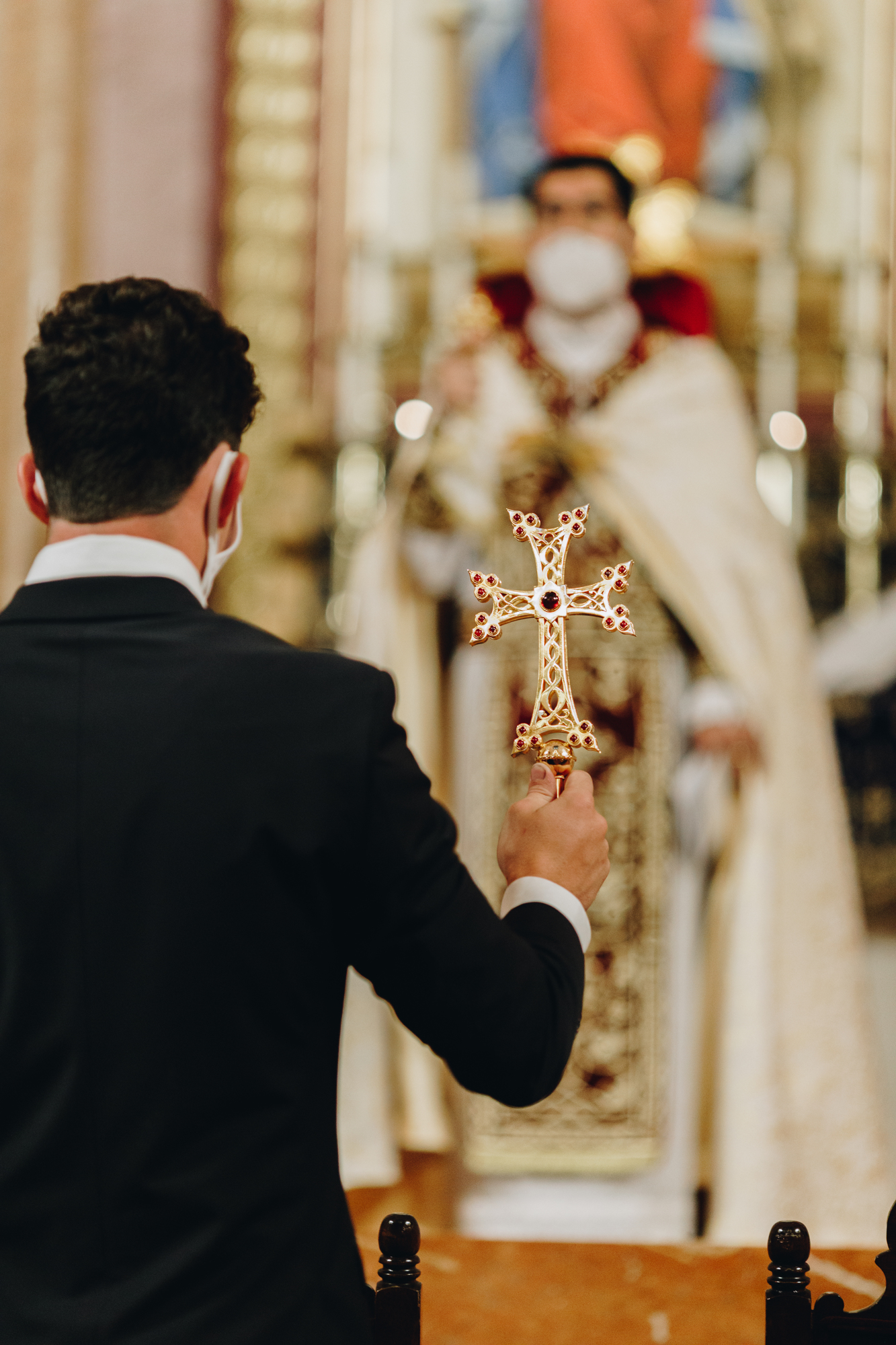 Wedding photos from Armenian Church in NYC