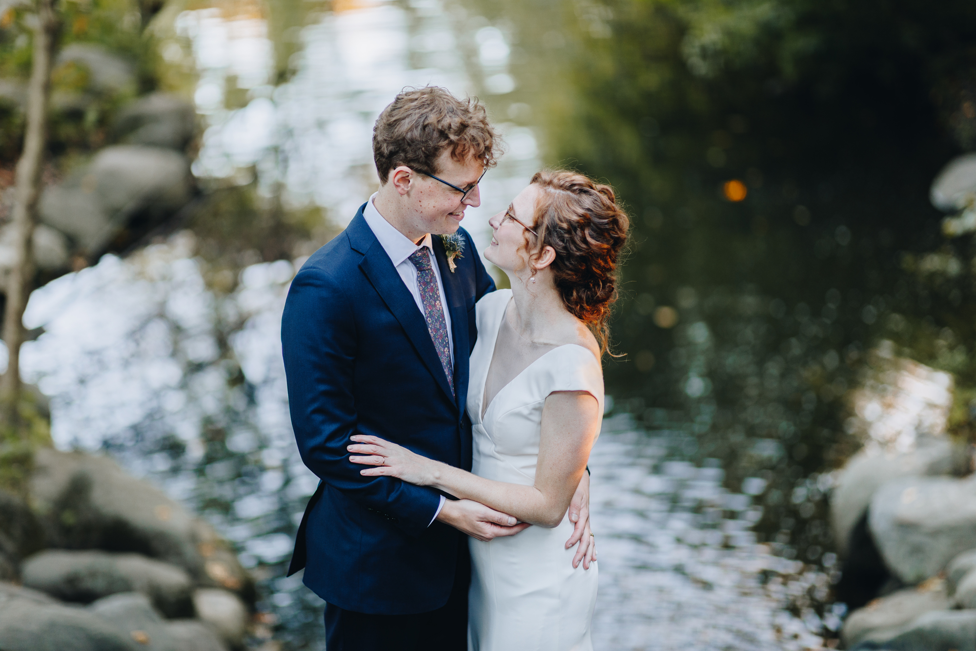Romantic Brooklyn wedding photos at Prospect Park