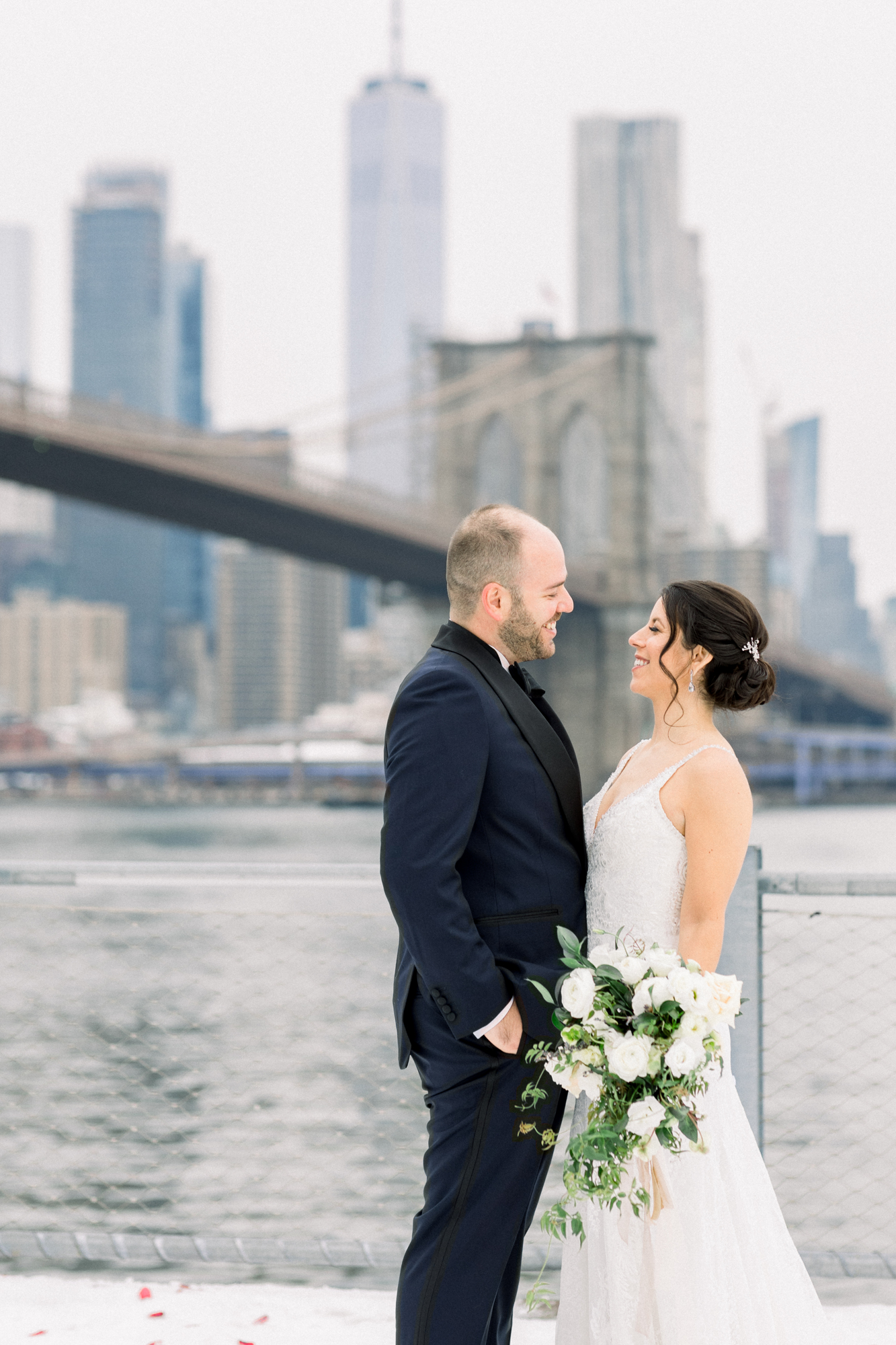 Dumbo wedding photos in Brooklyn
