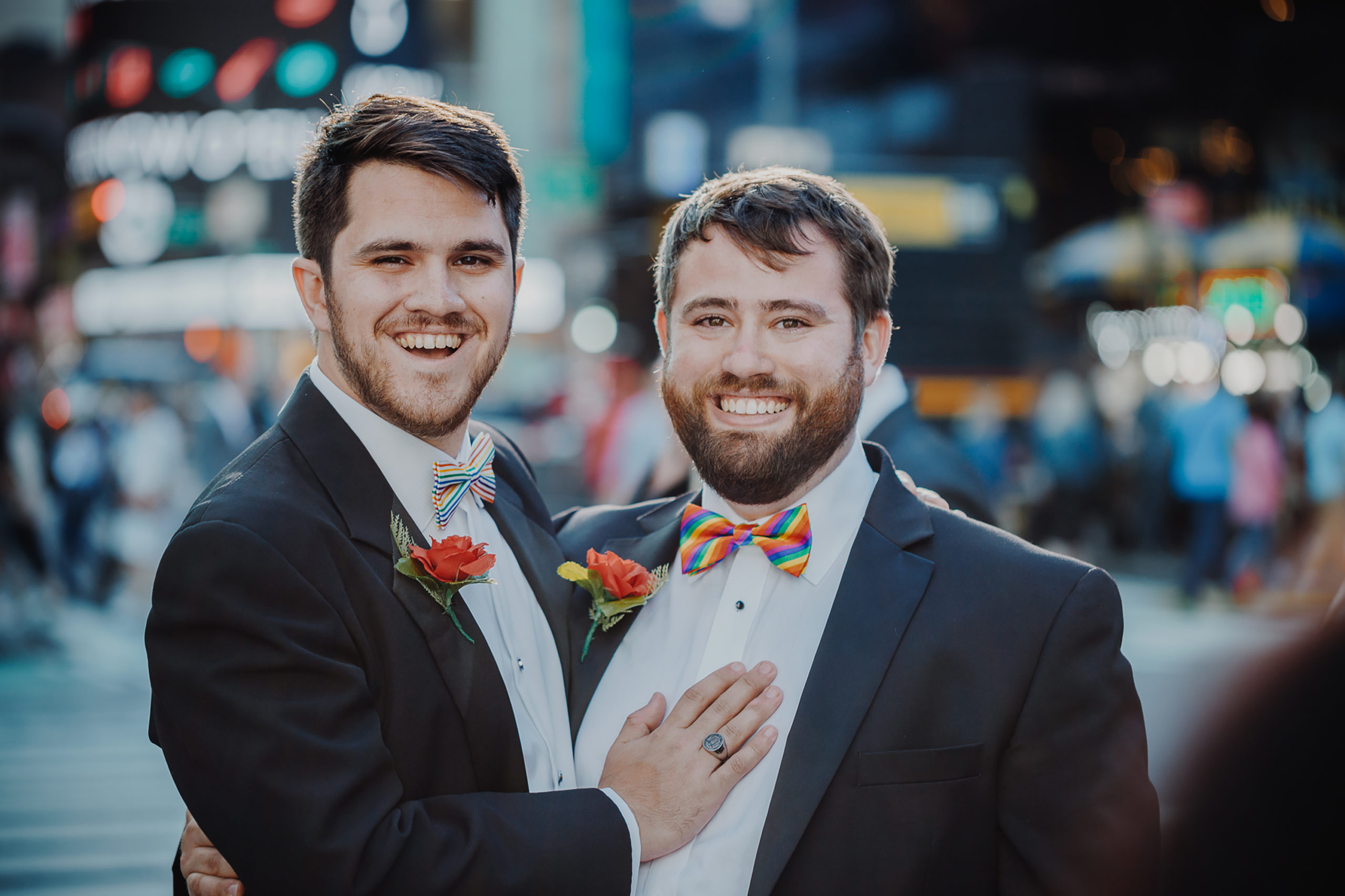Times Square Elopement Photography