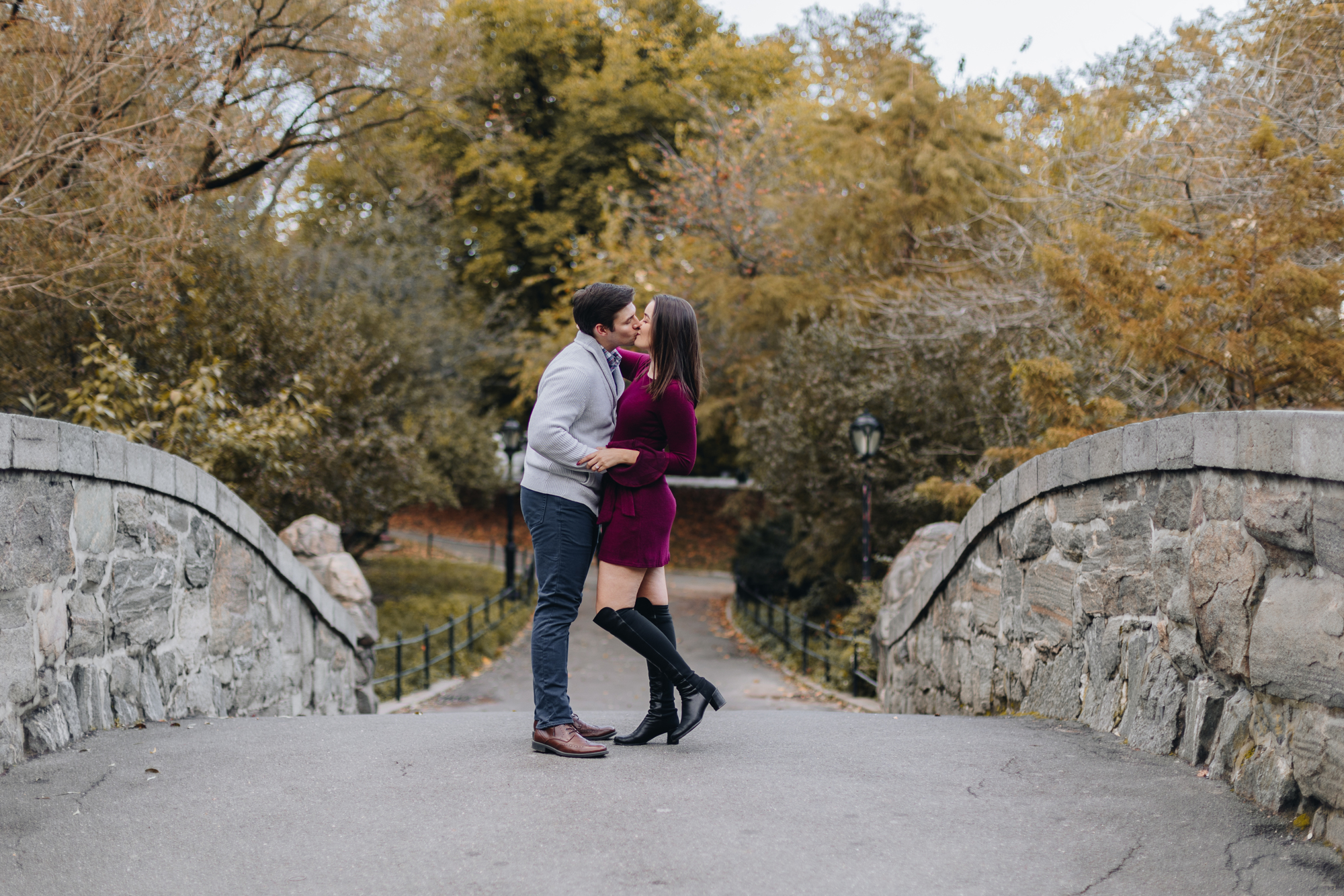 Romantic Engagement Photo Locations in Central Park