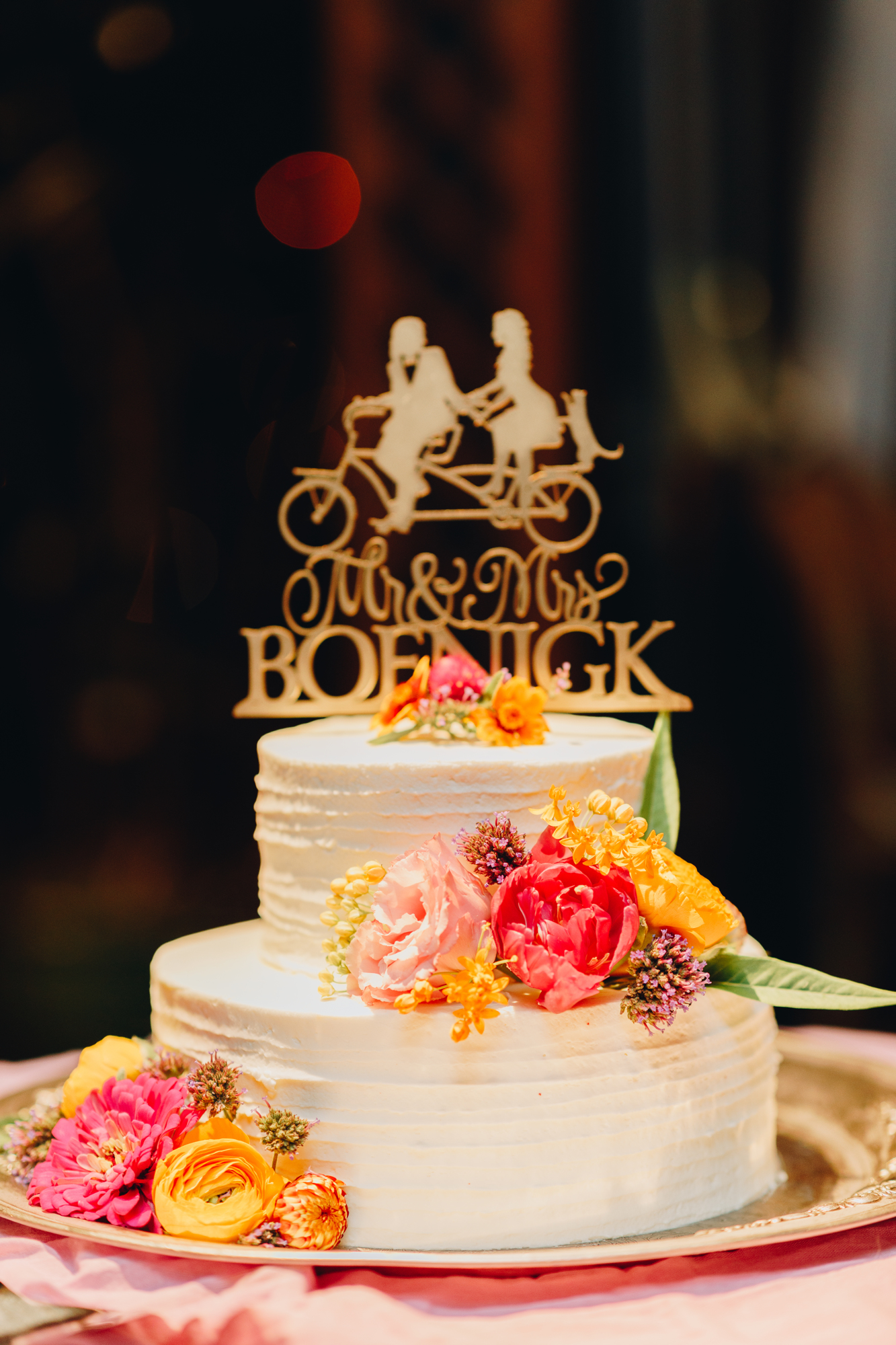 River Café Brooklyn wedding cake