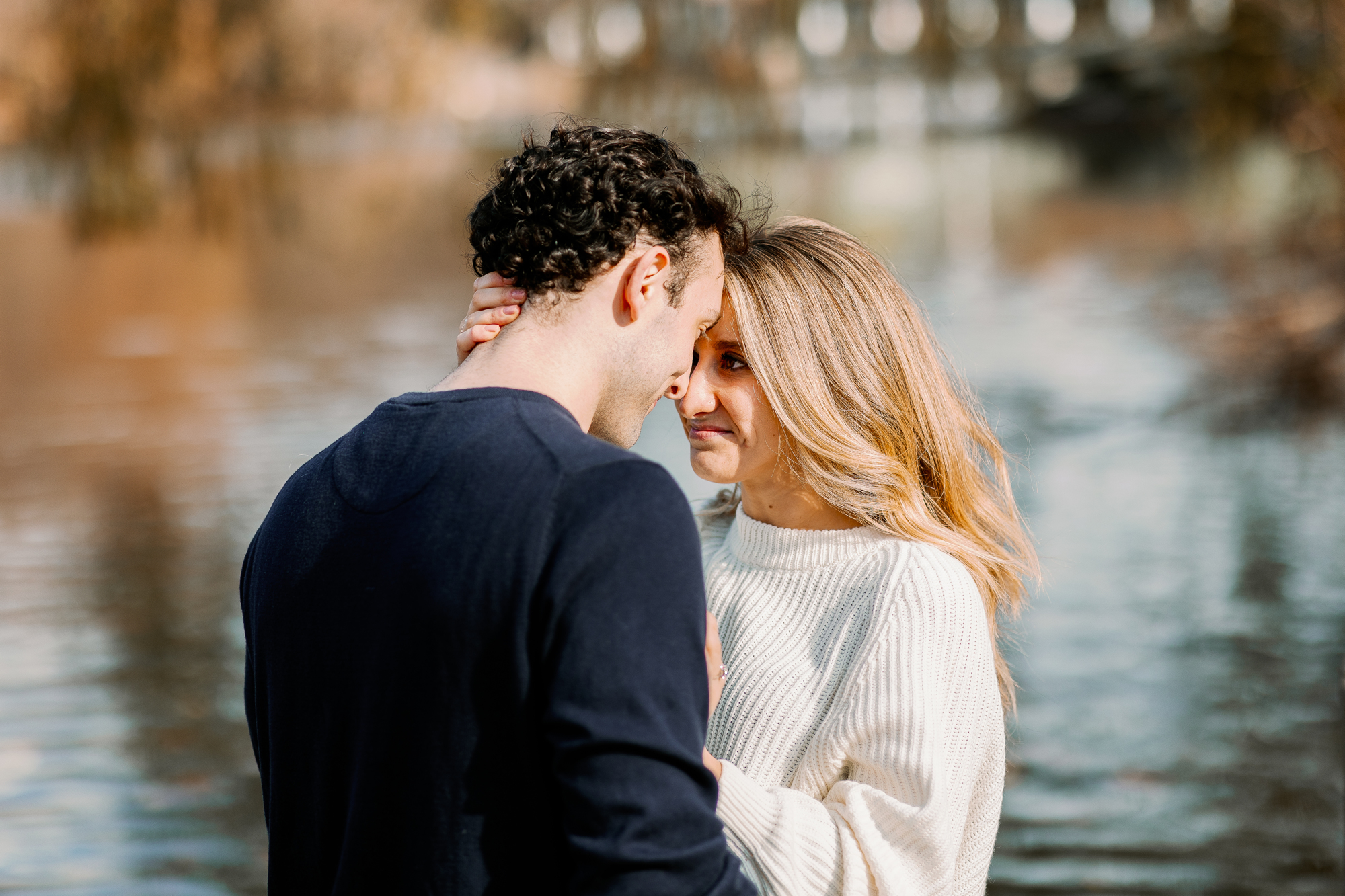 Proposal photography session in Central Park