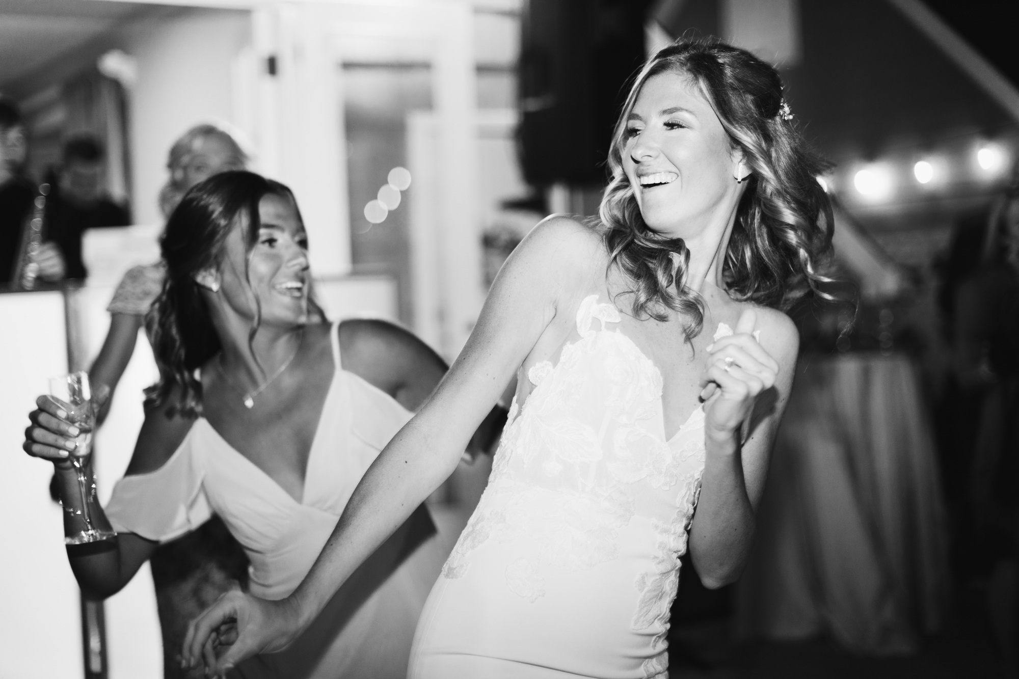 Long Island wedding photographers capturing a dance floor