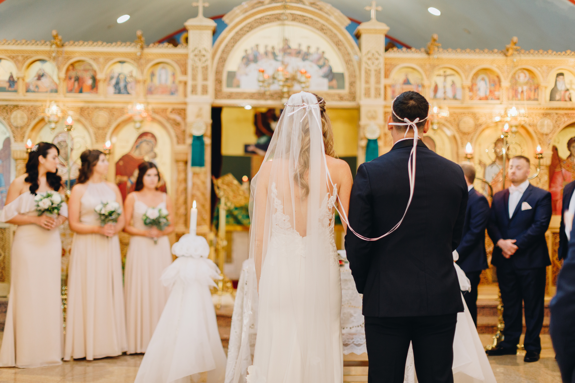Wedding pictures from St. Markella Greek Orthodox Church in Wantagh, NY