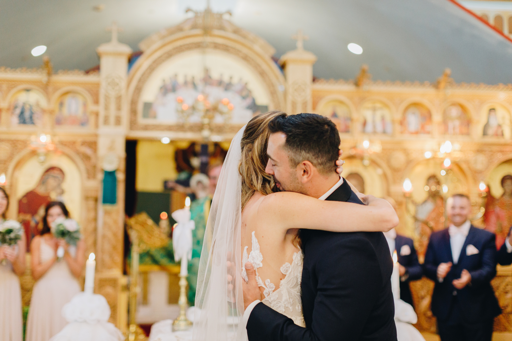 Wedding at St. Markella Greek Orthodox Church in Wantagh, NY