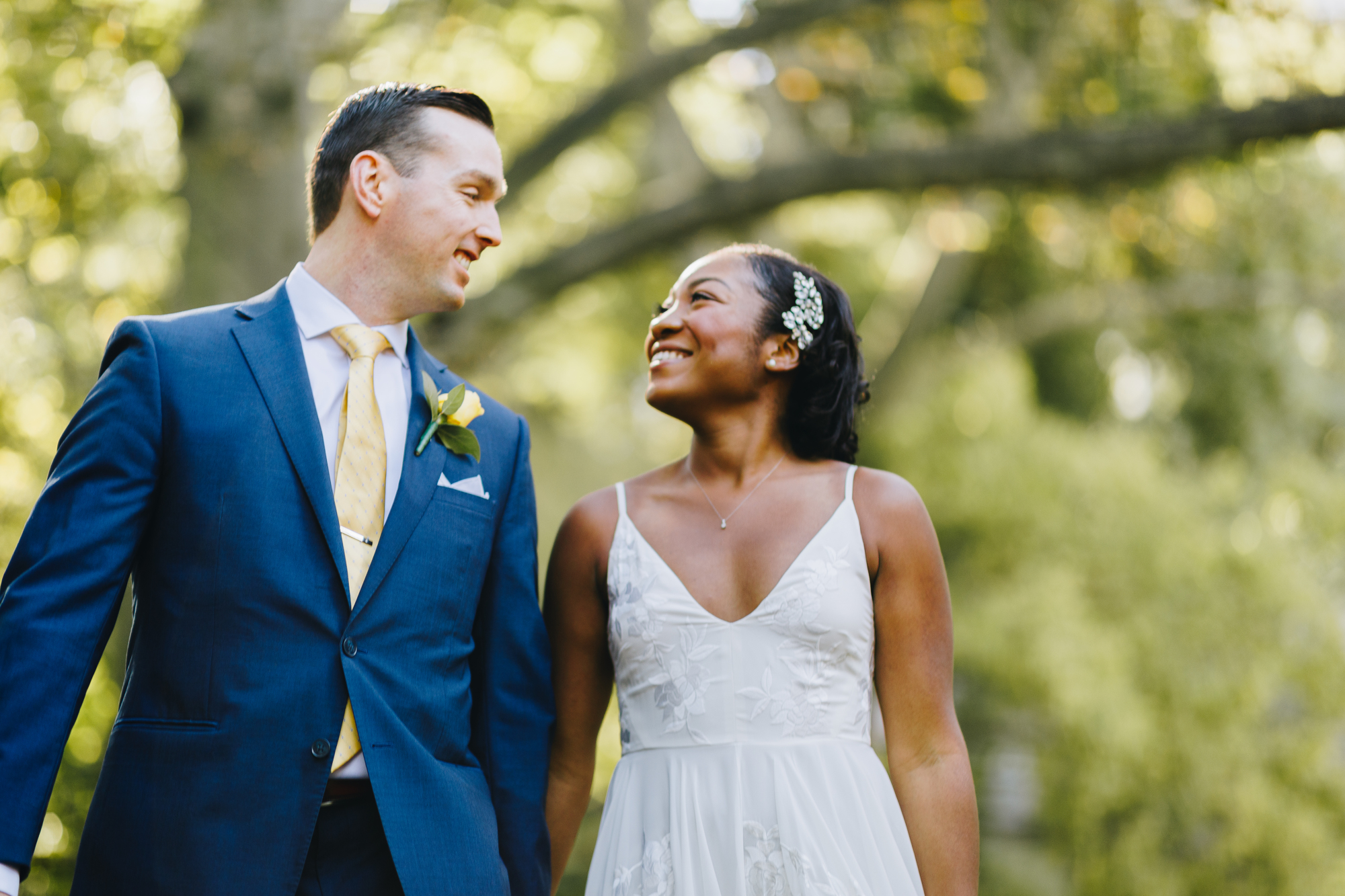 Spring Central Park Elopement Photos in NYC
