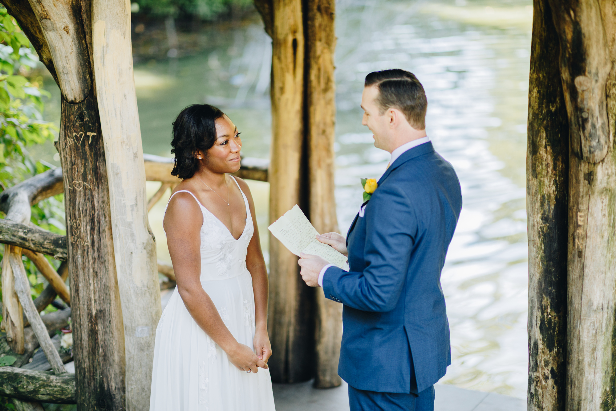 Romantic Wagner Cove Wedding Photos in NYC