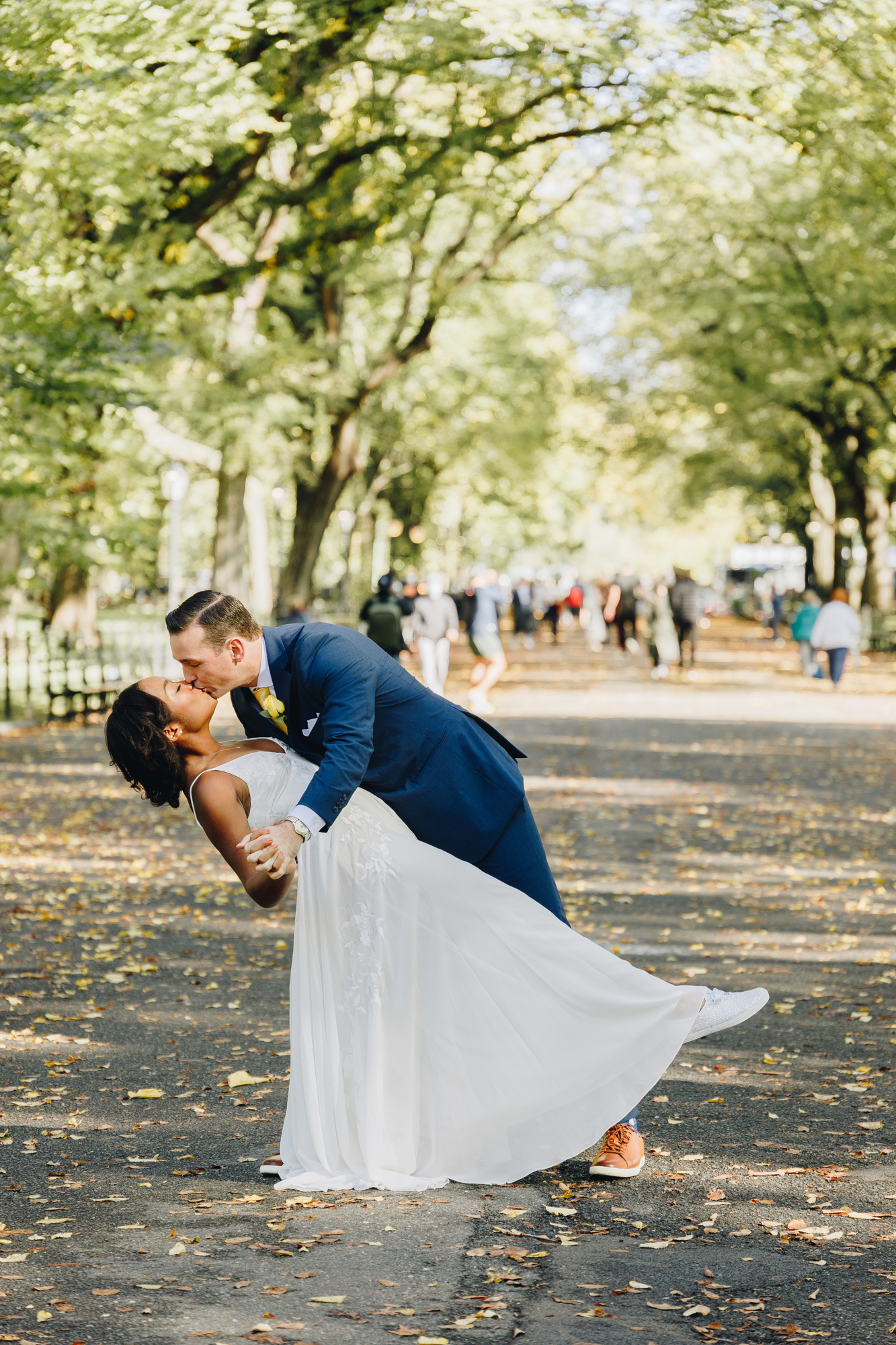 Beautiful Central Park Elopement Photos in NYC