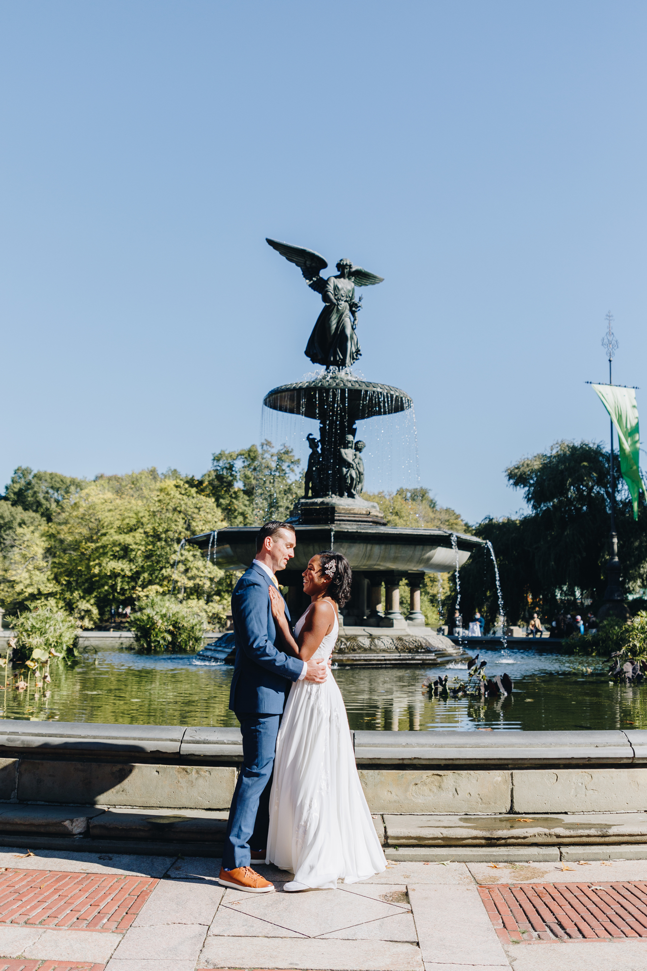 Manhattan's Central Park Engagement Photos
