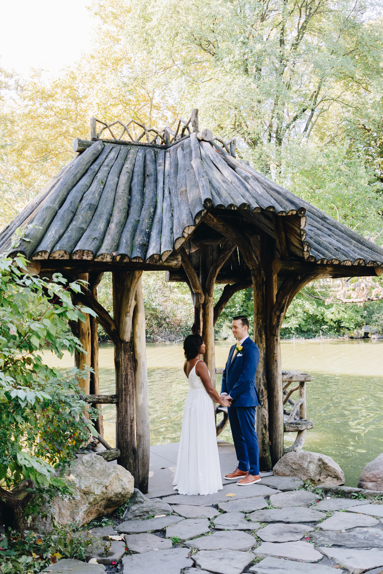 Beautiful Wagner Cove Elopement in New York City's Beautiful Central Park