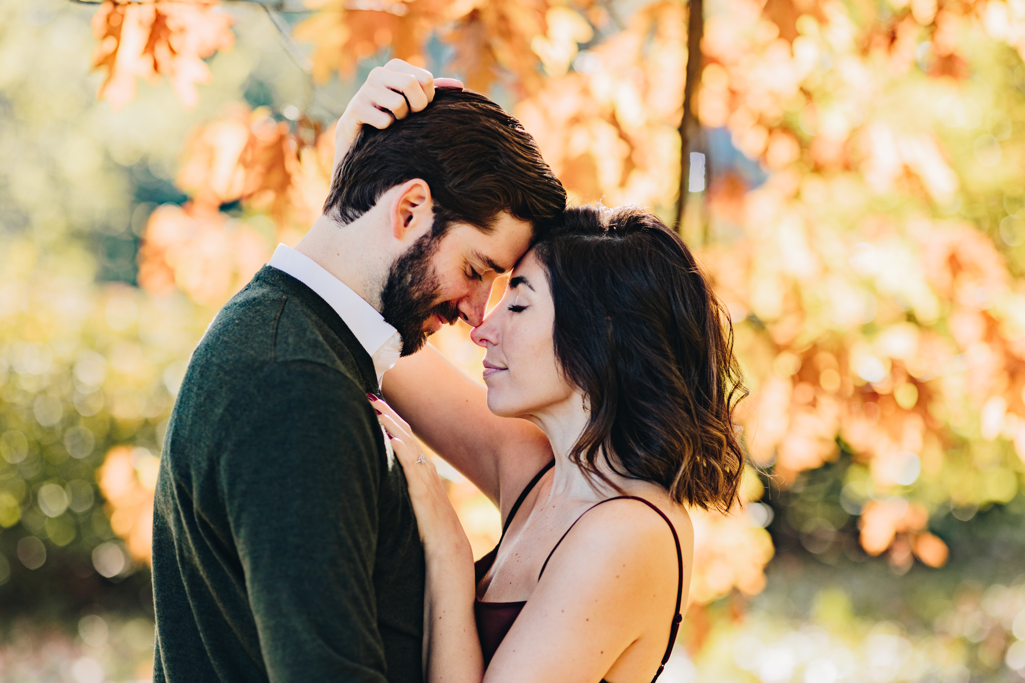 Cinematic NYC Engagement photo locations and ideas