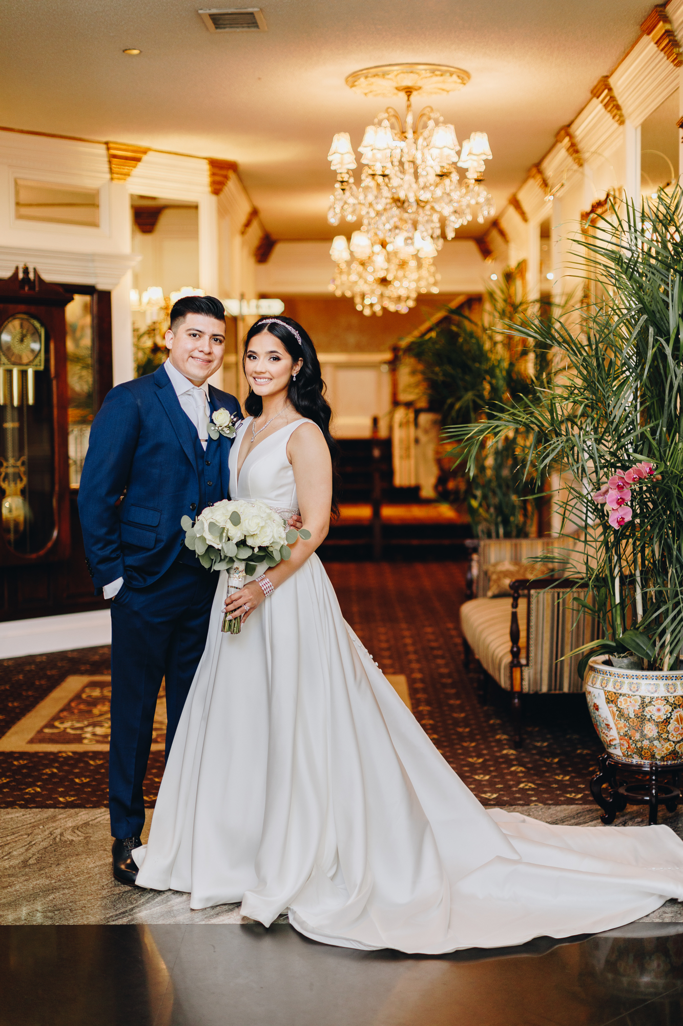 Wedding photography in NJ at the Brownstone