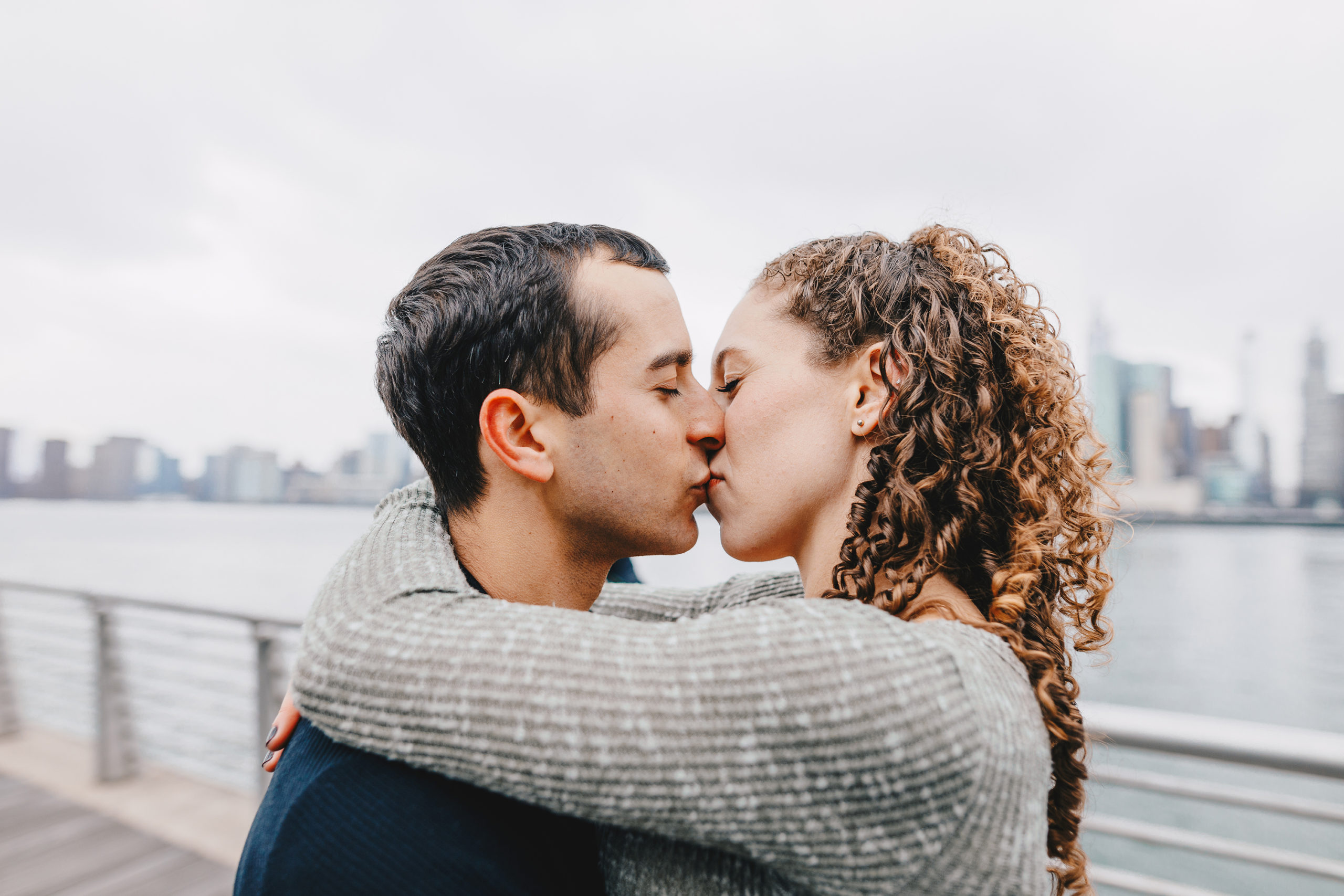 Beautiful engagement photos in NYC