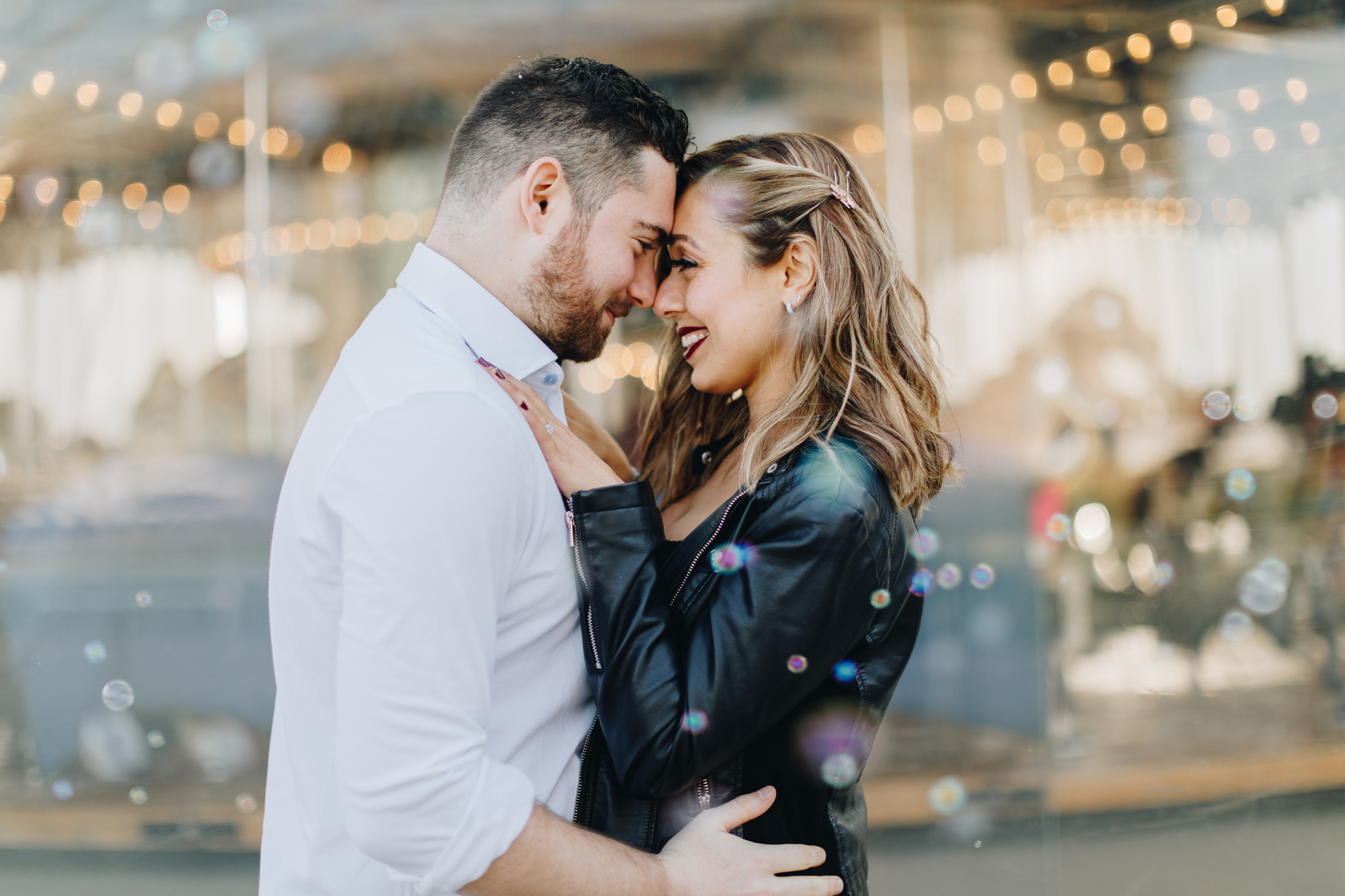 Gorgeous engagement photos in NYC