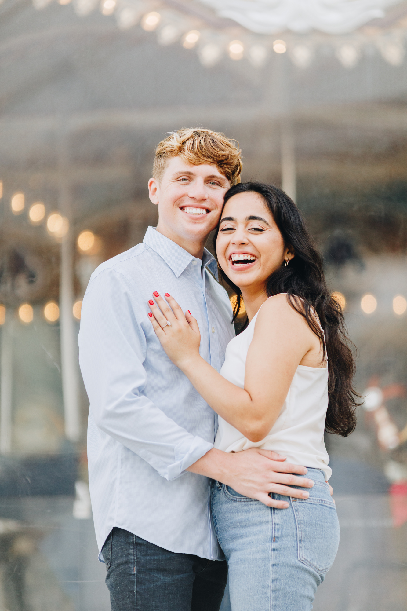 Stunning engagement photos in NYC