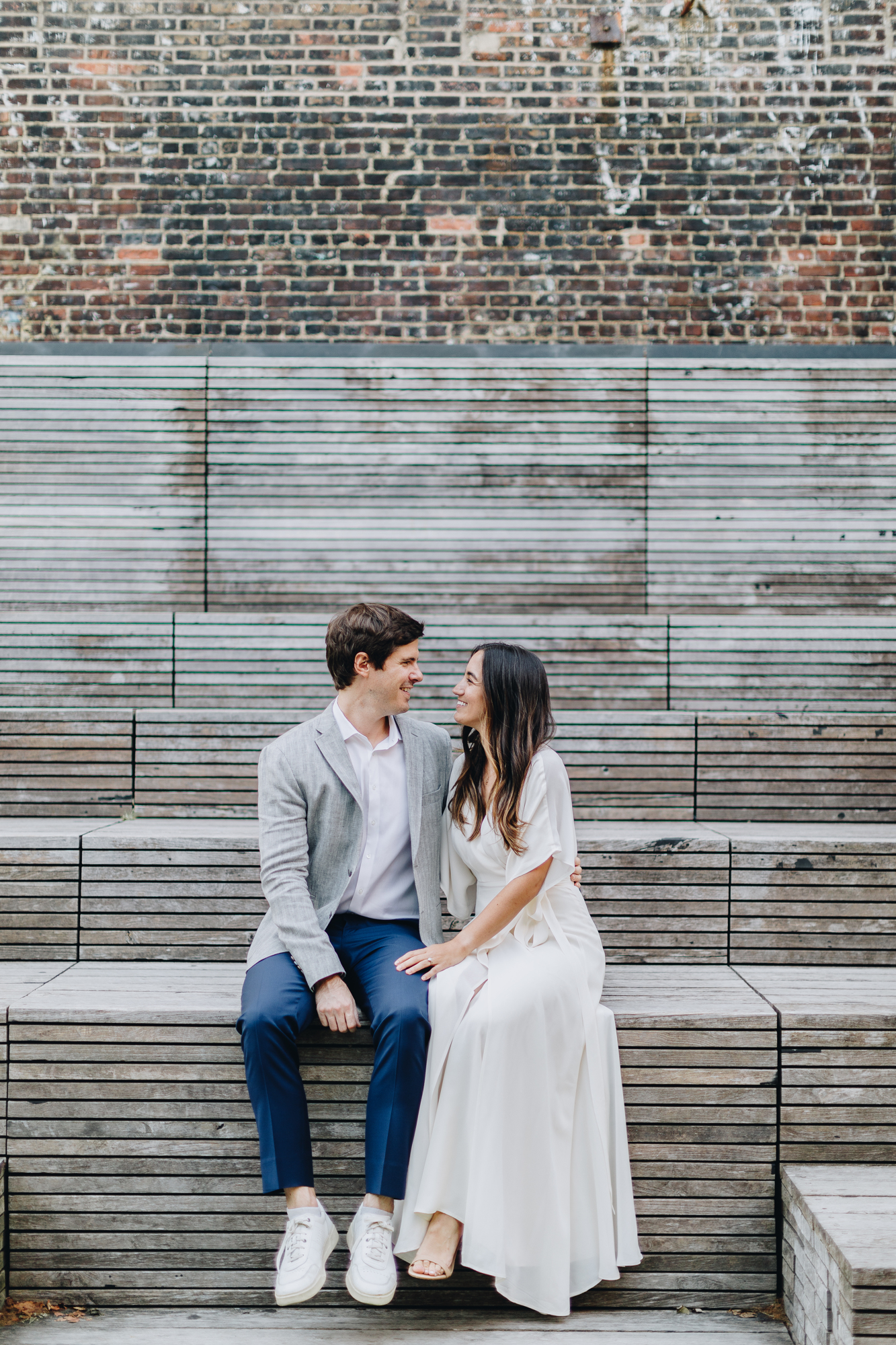 Wedding photography on the High Line in New York