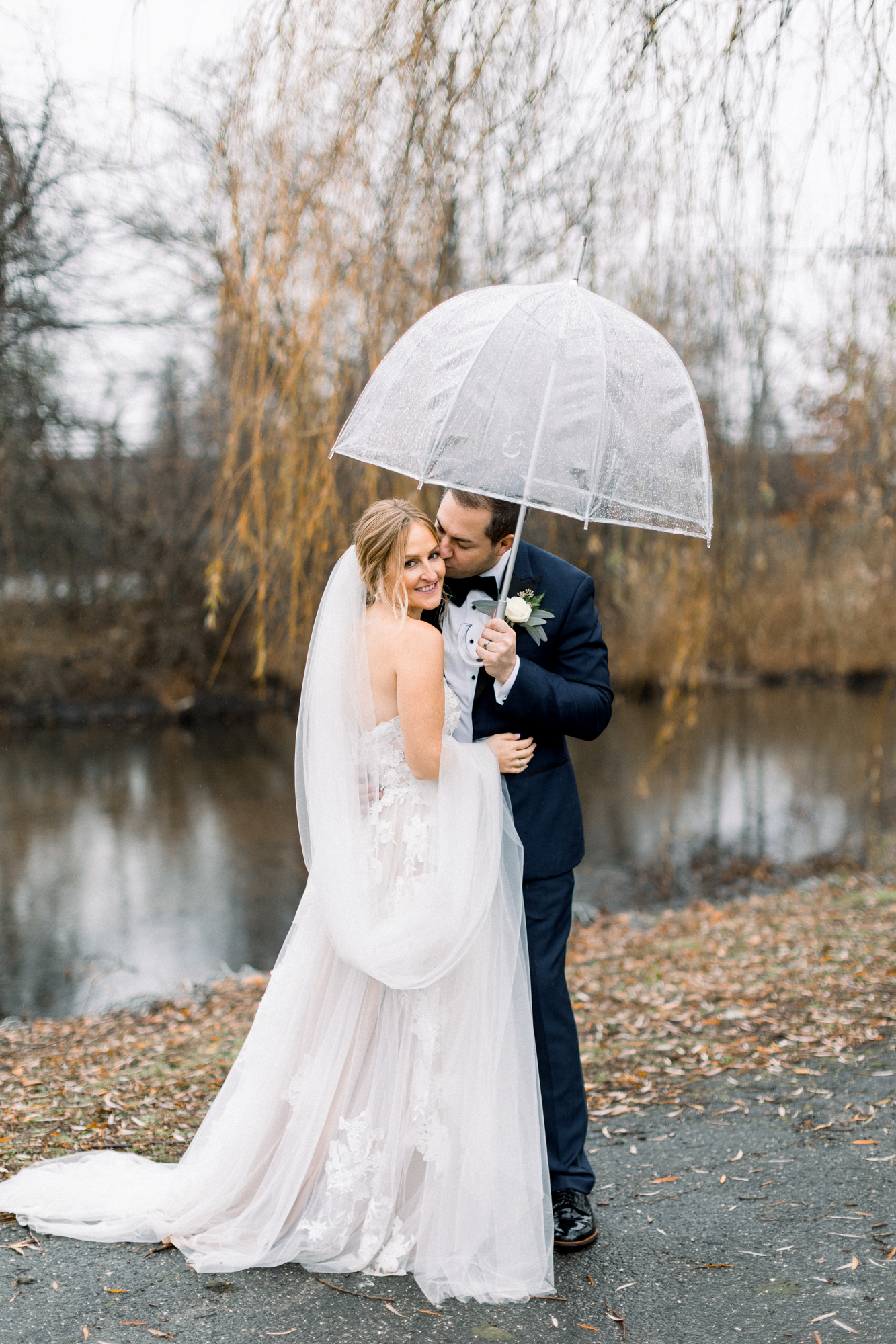 Rainy Wedding on Long Island in Babylon NY