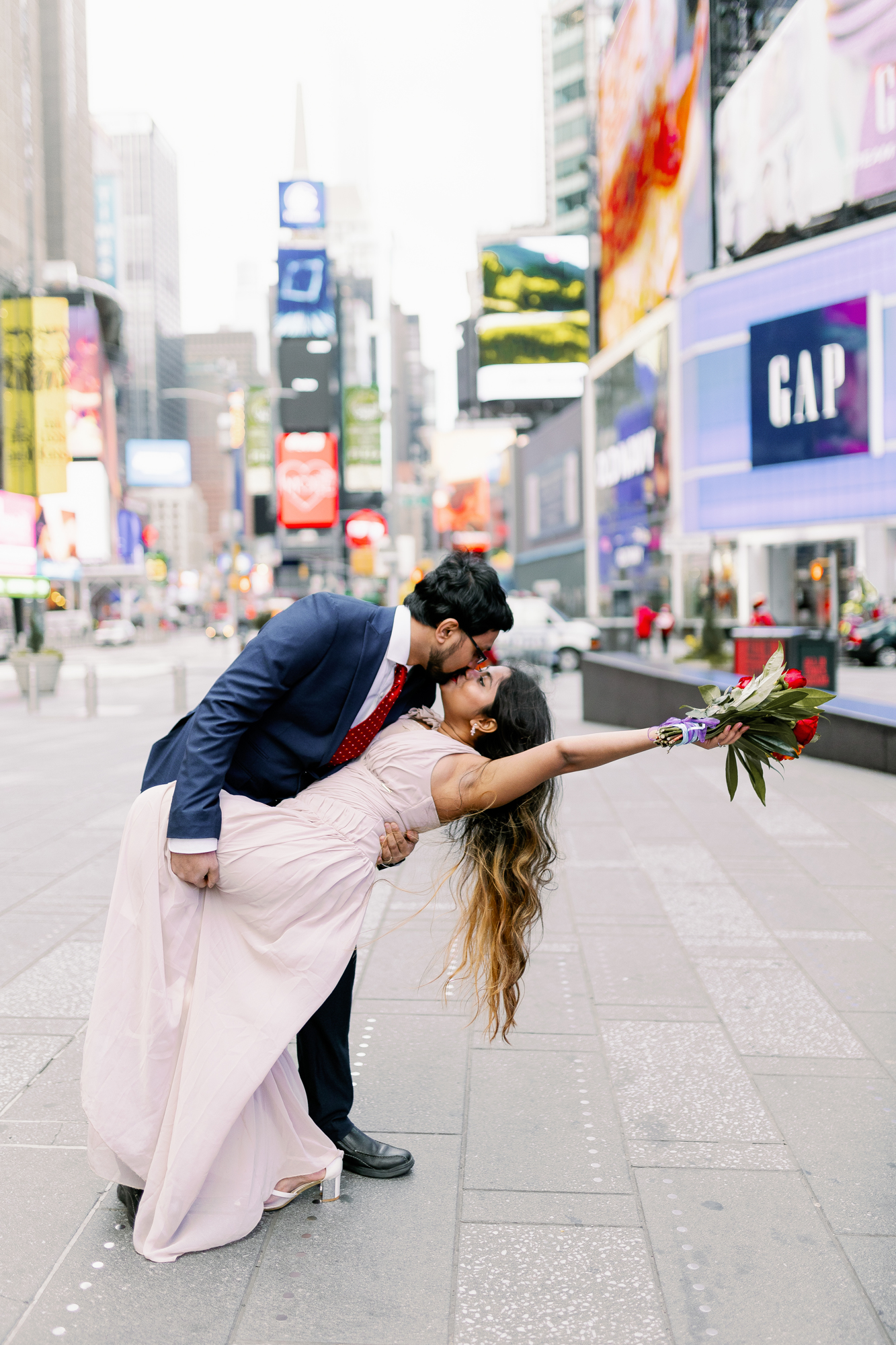 Beautiful Pre-Wedding Photos in New York City