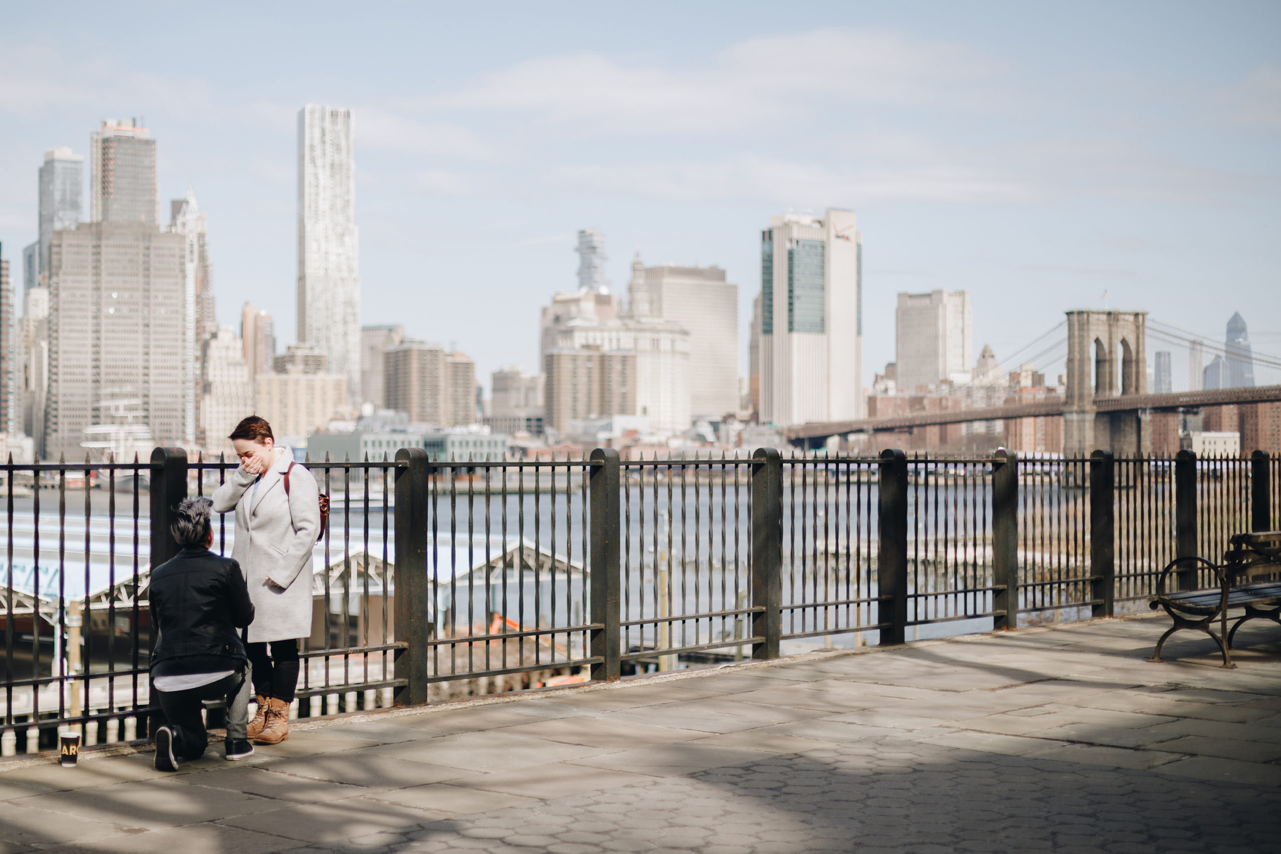 Most popular Places to Propose in NYC