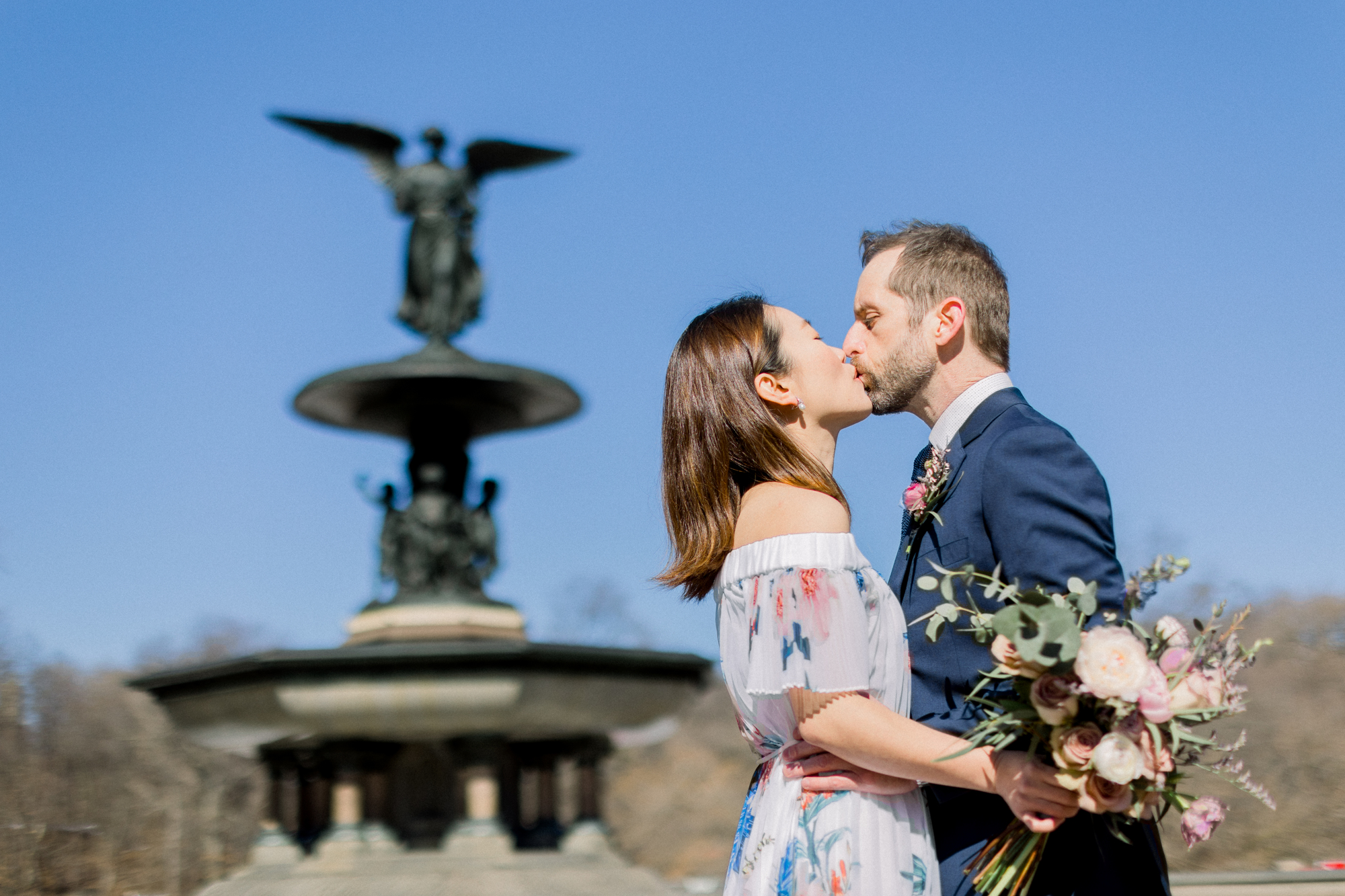Flawless Central Park elopement locations