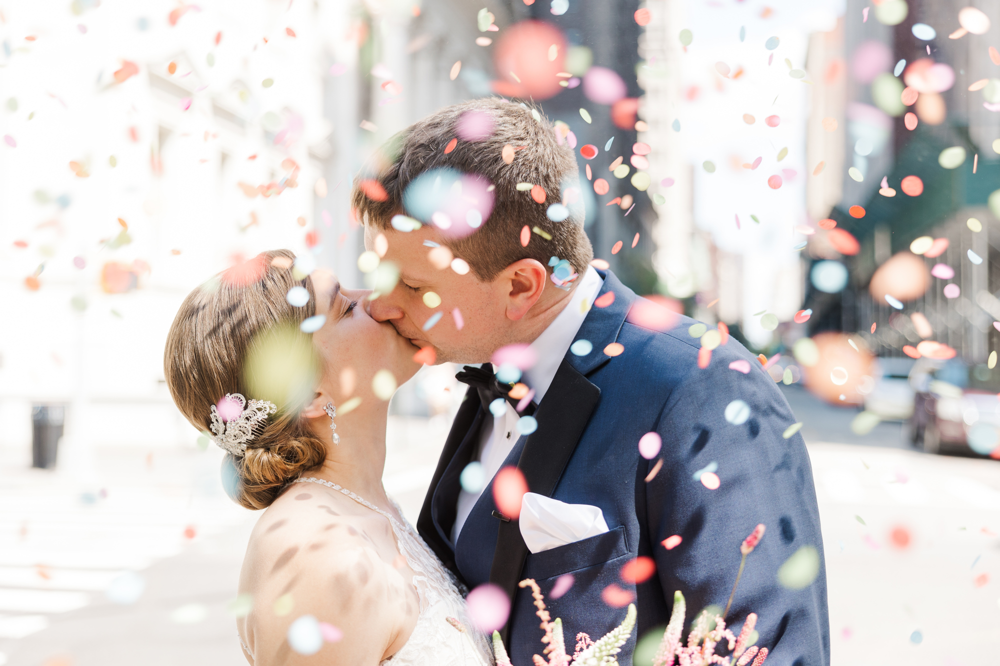 Wedding confetti | Biodegradable confetti | Wedding exit off | Cones DIY  and petals | Flower confetti
