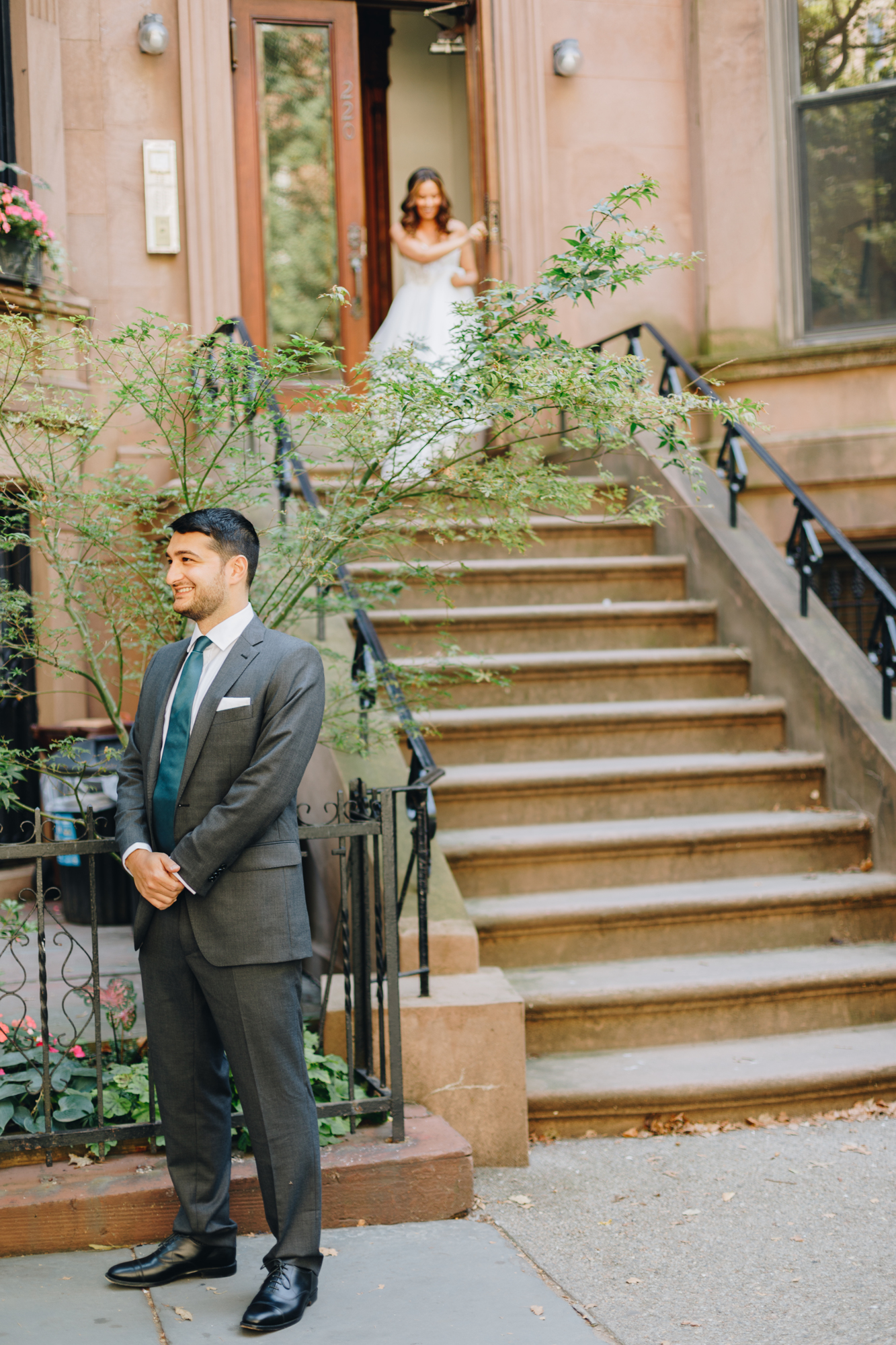Small Stunning Park Slope Wedding