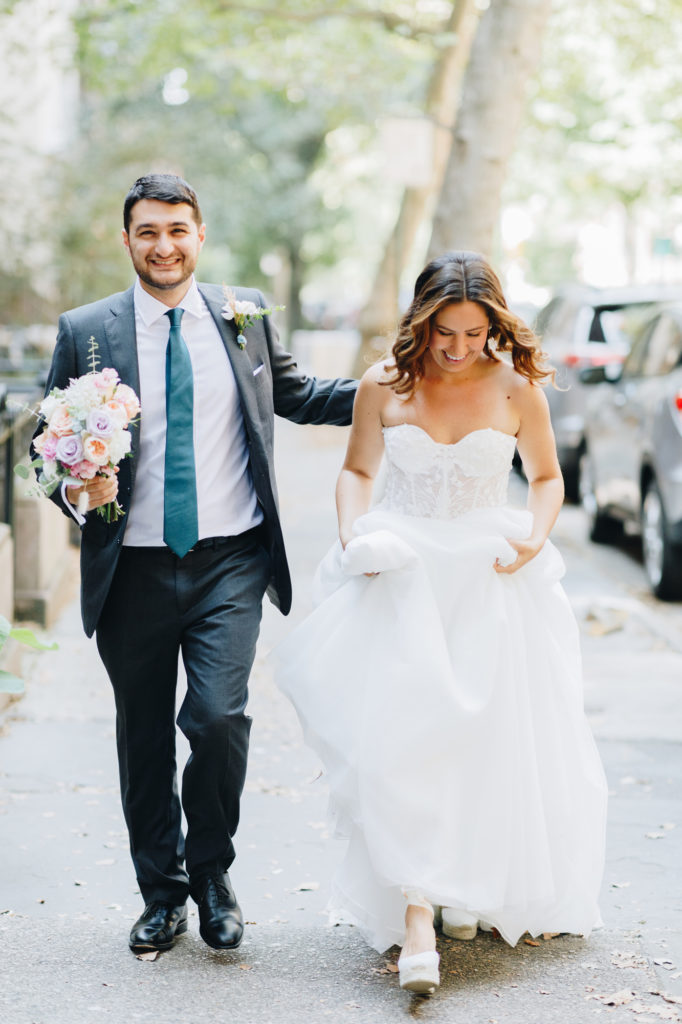 Intimate Park Slope and Prospect Park Wedding Photos