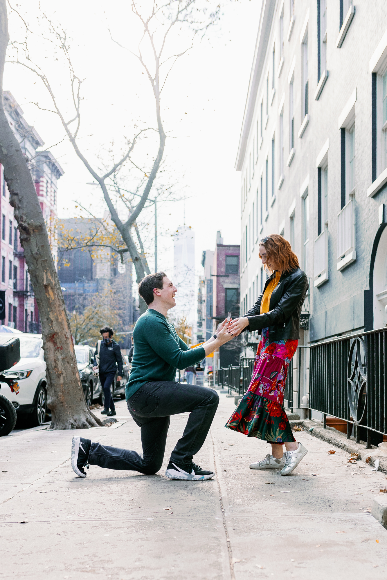 Intimate Fall Proposal in Soho NYC