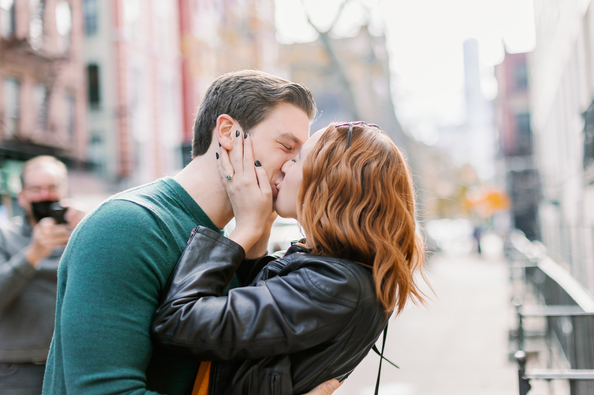 Bright Fall Proposal in Soho NYC