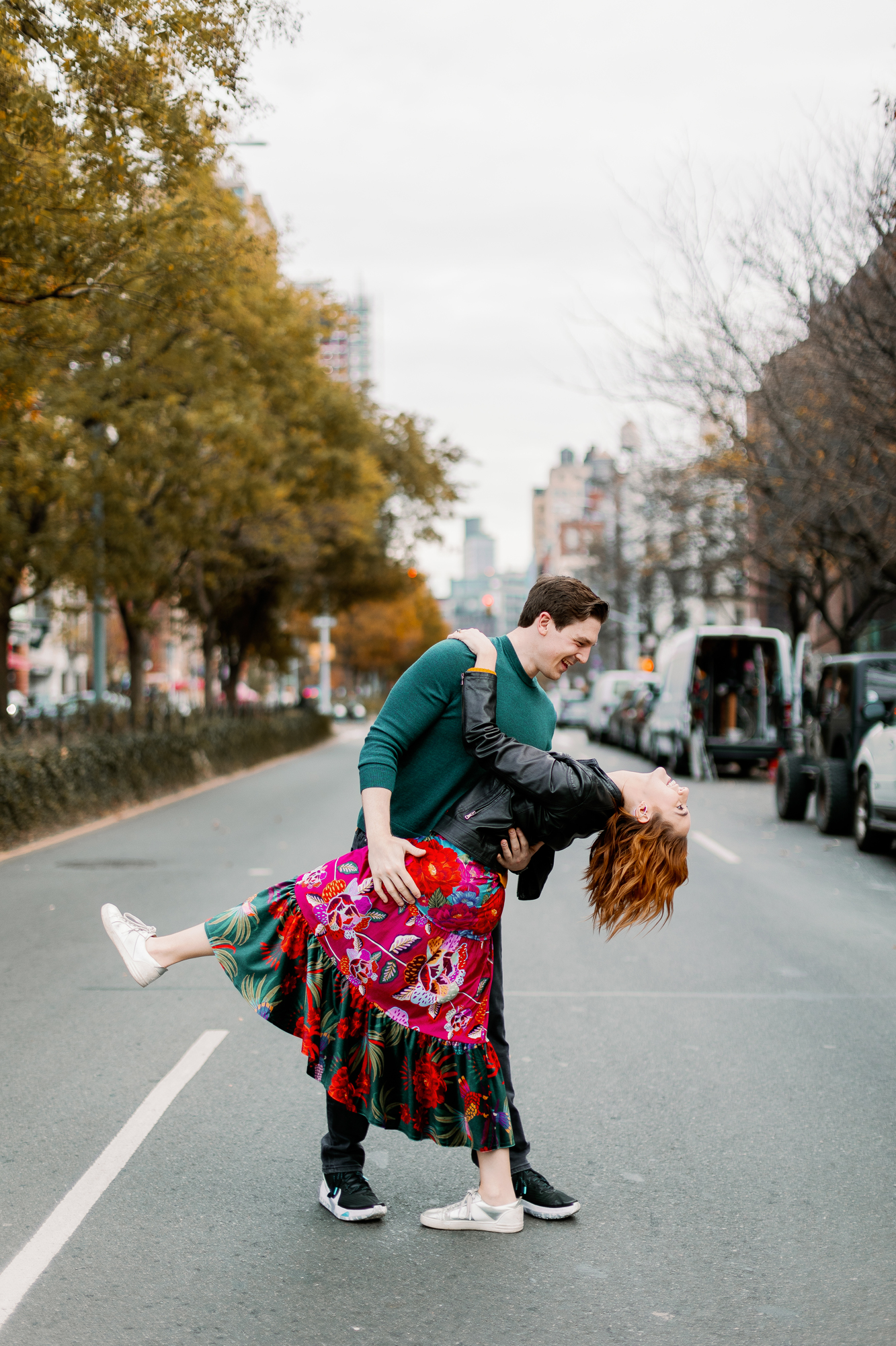 Candid Fall Proposal in Soho NYC