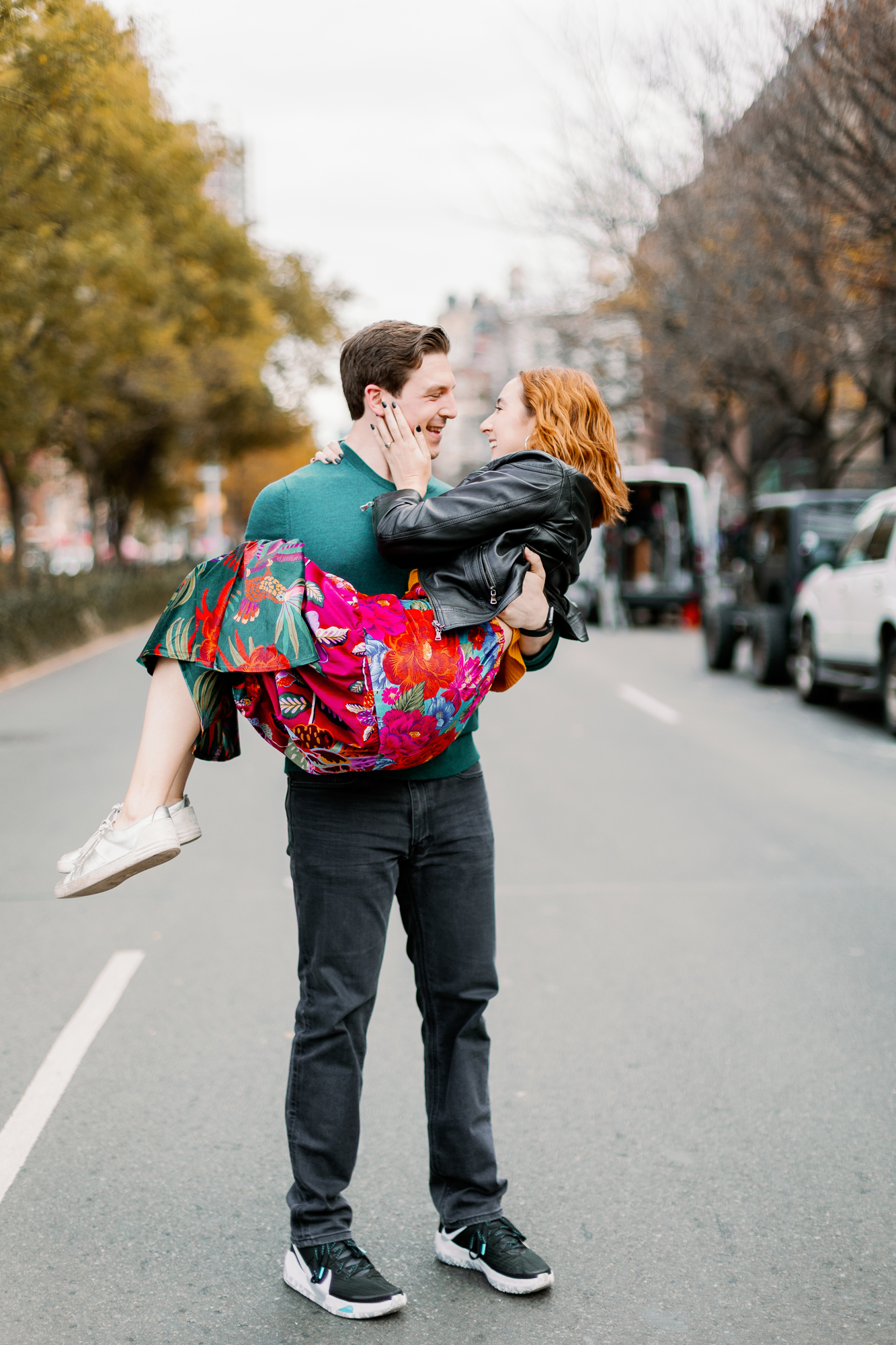 Candid Fall Proposal in Soho NYC