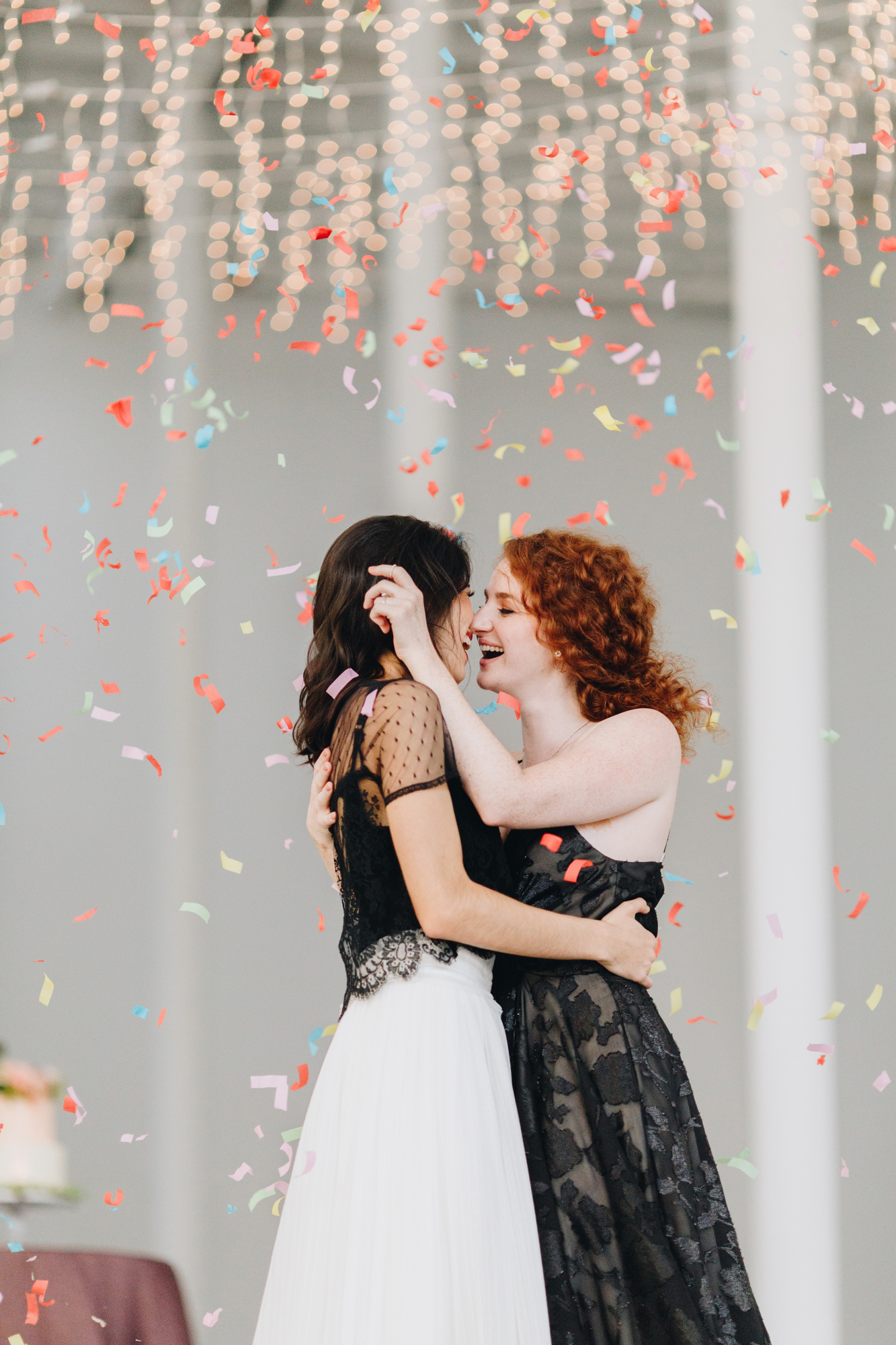 Loving Radiant LGBTQ Wedding Inspiration at Sound River Studios