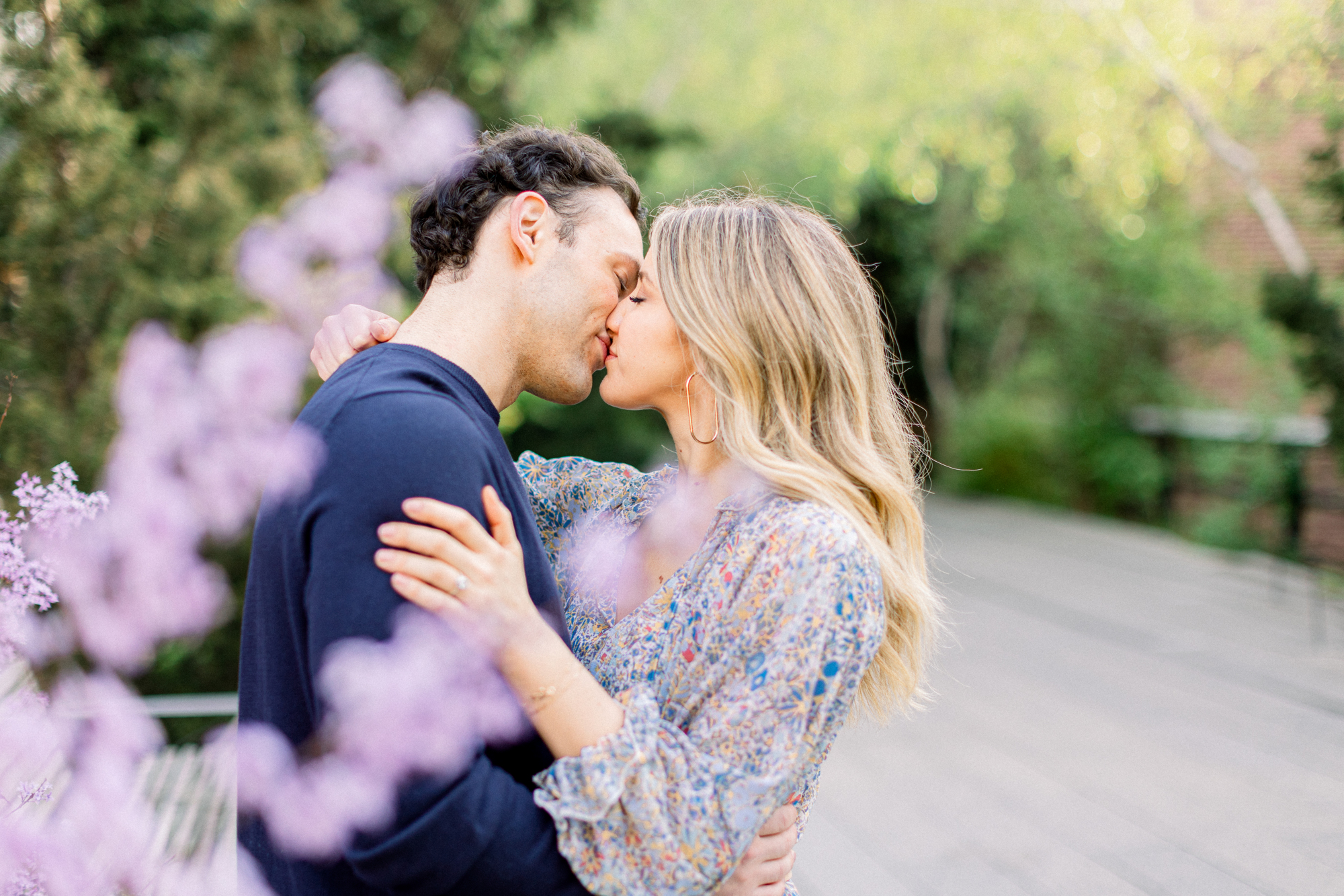 Intimate High Line Engagement Photos