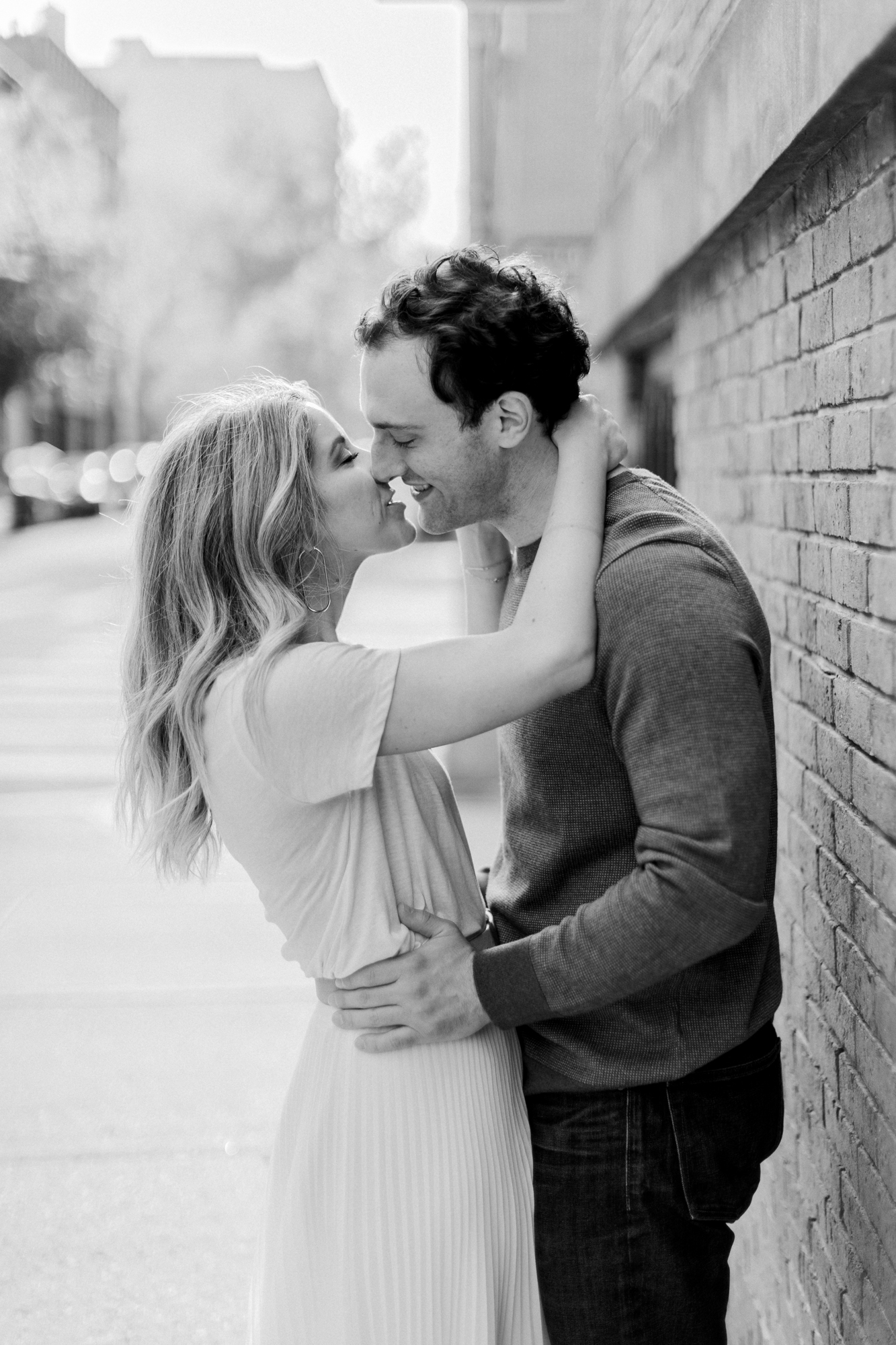 Candid High Line Engagement Photos