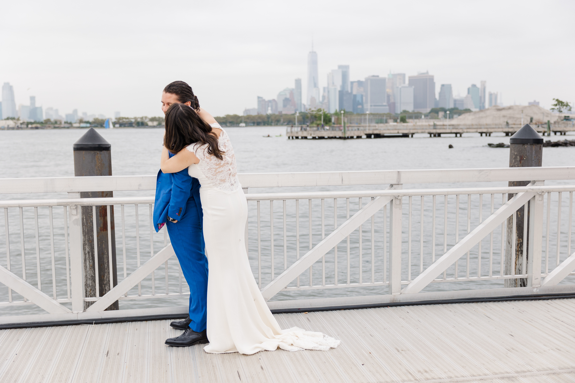 Beautiful Brooklyn Waterfront Wedding at Liberty Warehouse 
